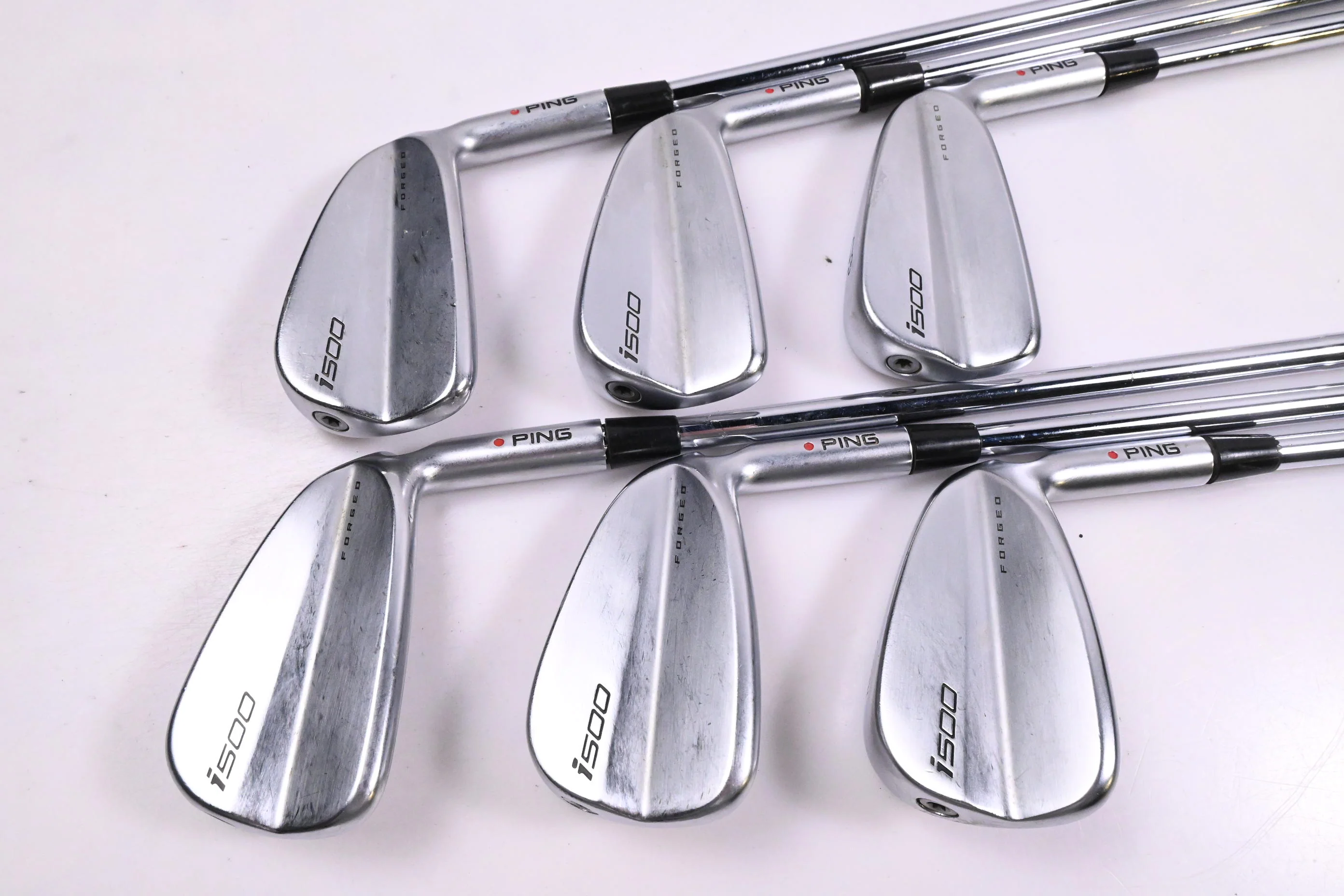 Ping i500 Irons / 4-9i / Red Dot / Stiff Flex Dynamic Gold S300 Shafts - Image 3
