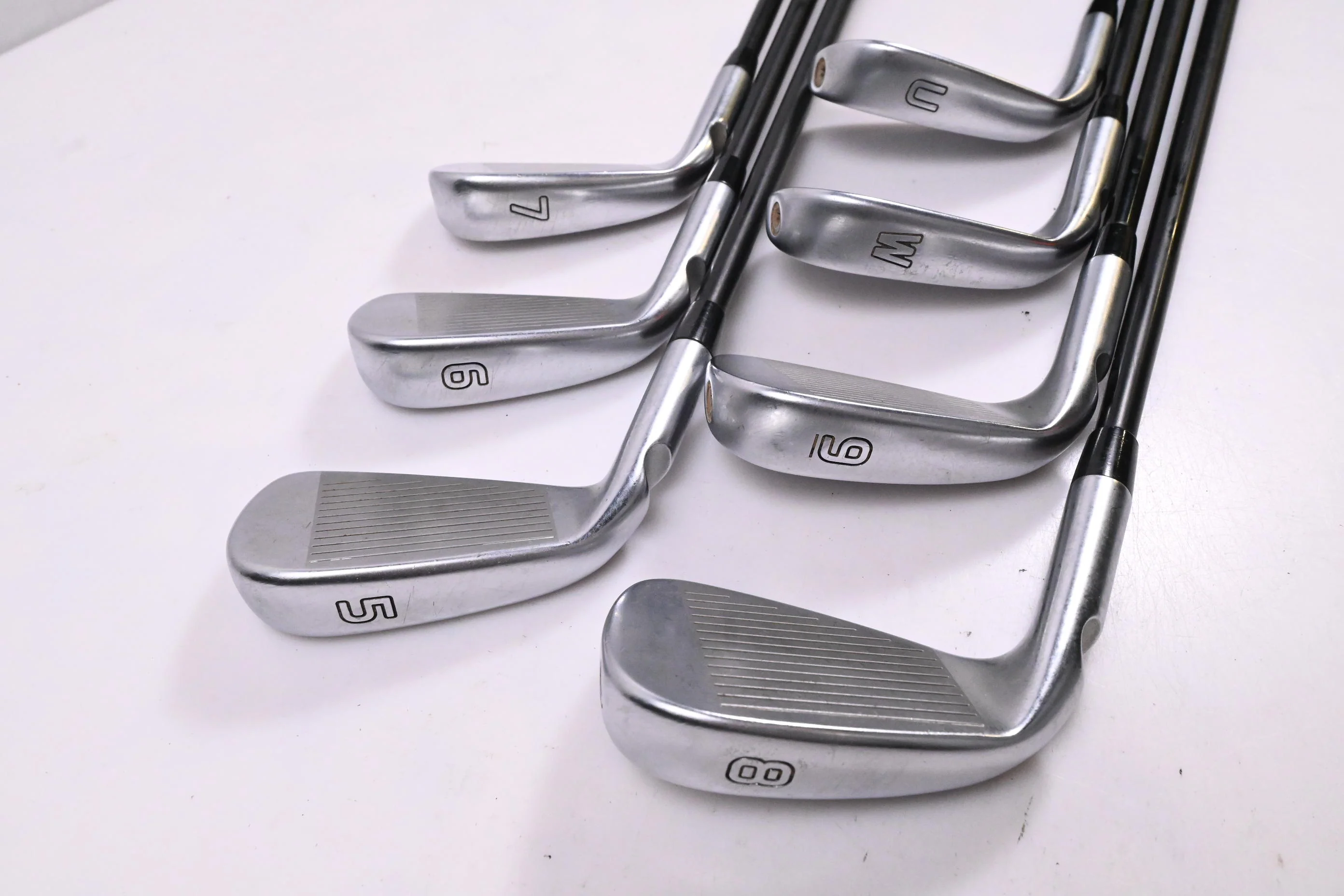 Ping i500 Irons / 5-PW+GW / Blue Dot / Regular Flex Ping Alta CB Shafts - Image 5