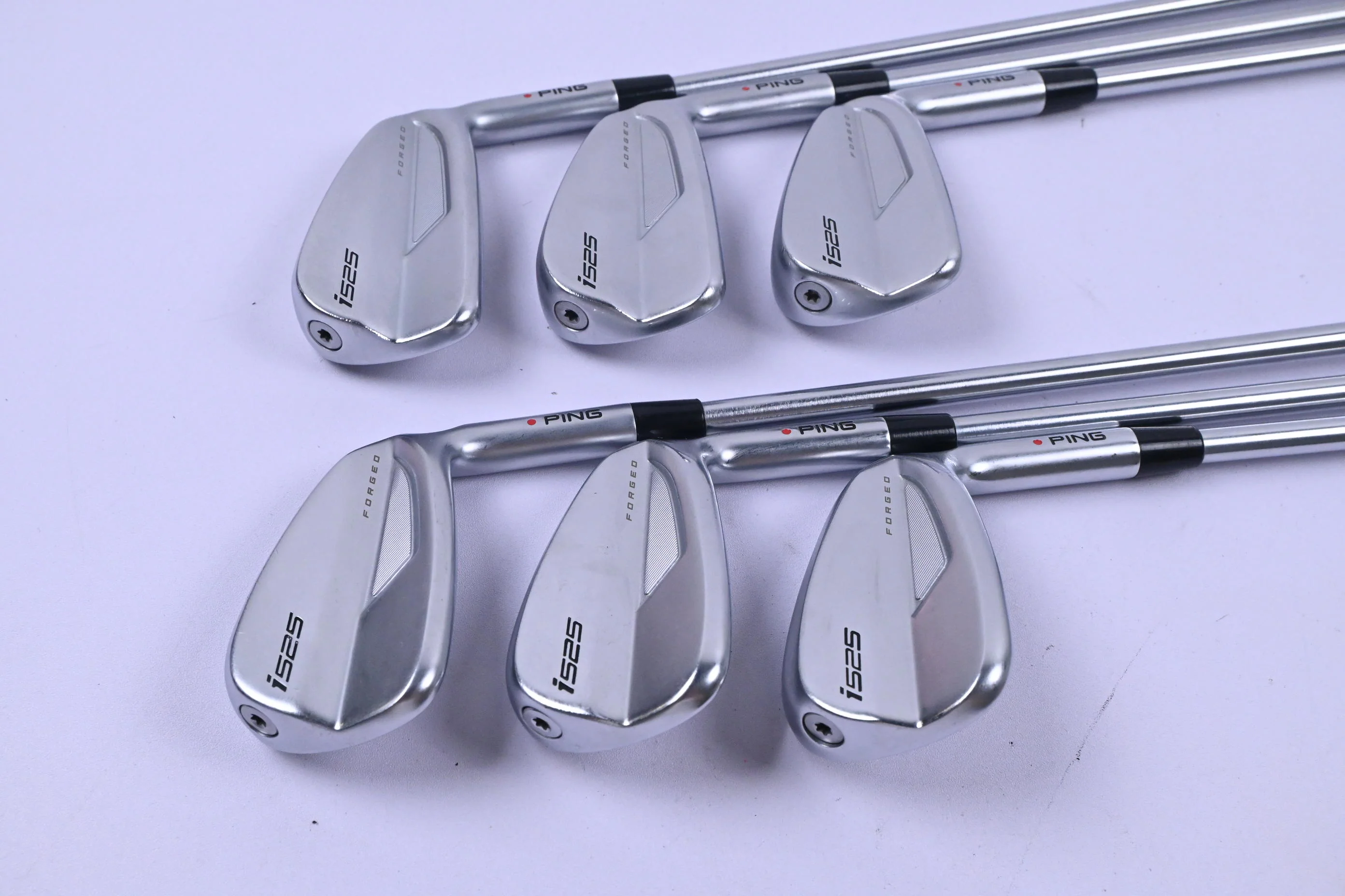 Ping i525 Irons / 5-PW / Red Dot / Regular Flex Project X IO 105 Shafts - Image 2