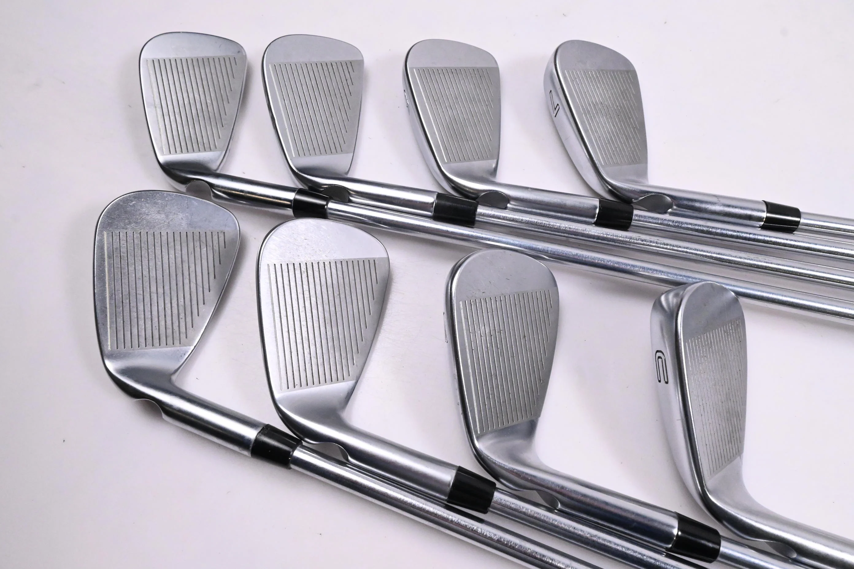 Ping i525 Irons / 4-PW+GW / Blue Dot / Regular Flex Project X IO 105 Shafts - Image 3