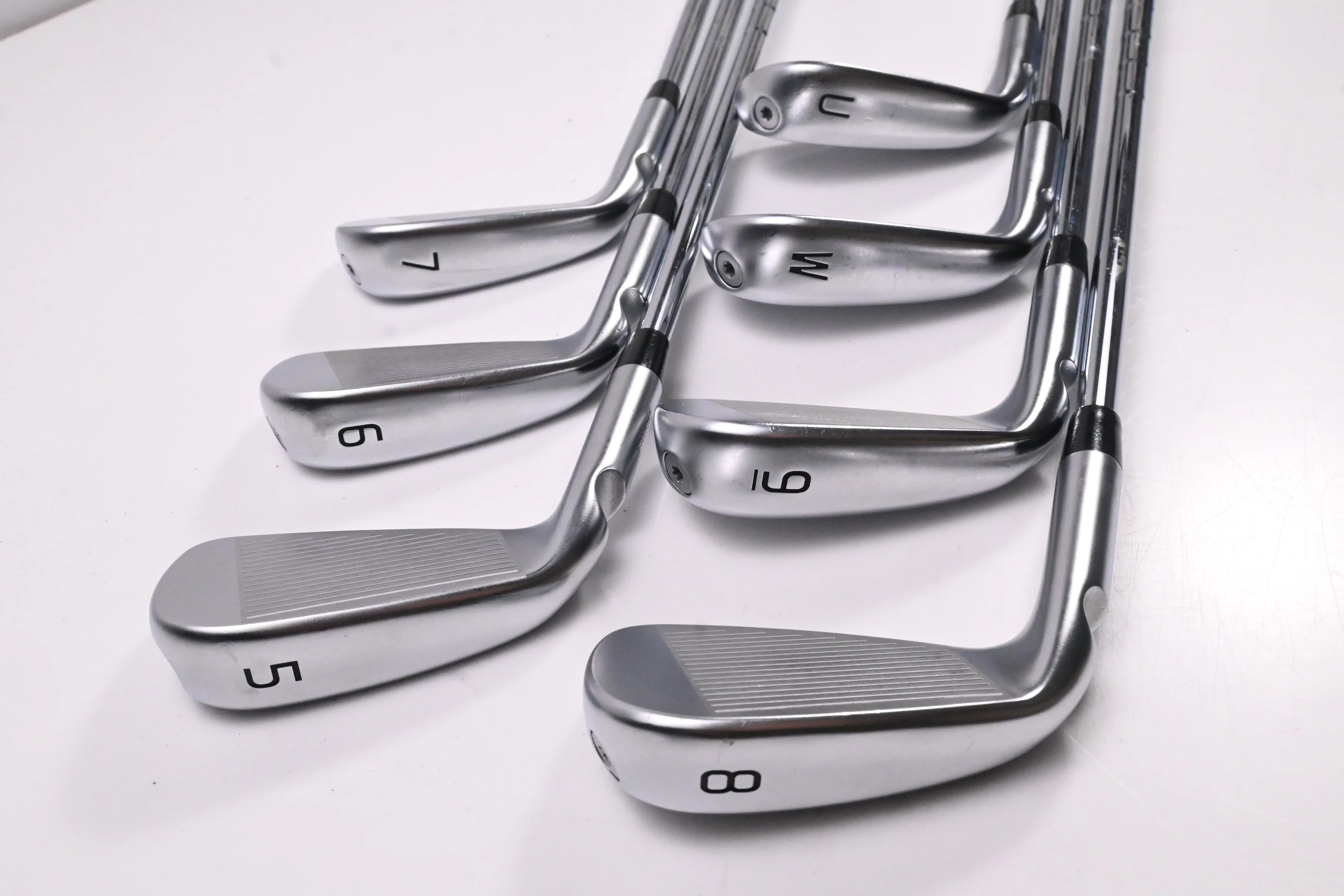 Ping i530 Irons / 5-PW+UW / Black Dot / Stiff Flex N.S.Pro Modus3 Tour 105 - Image 5