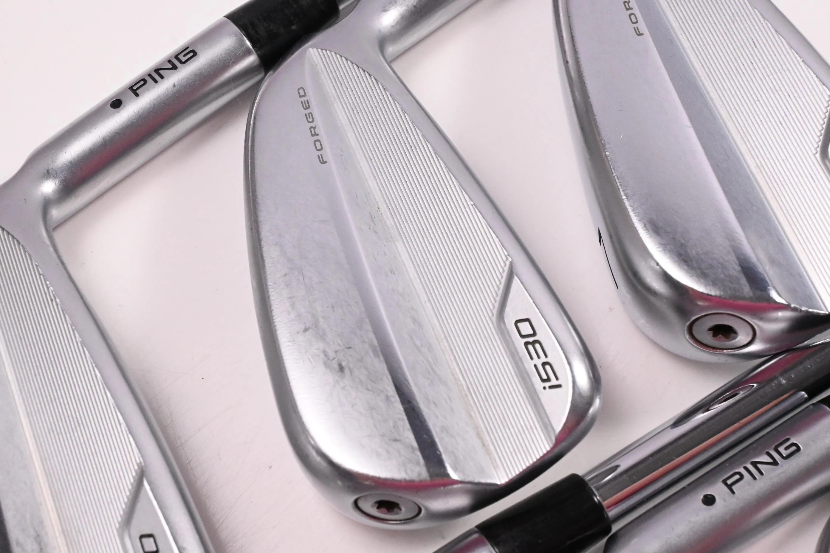 Ping i530 Irons / 5-PW / Black Dot / Stiff Flex N.S.Pro Modus3 Tour 105 Shafts