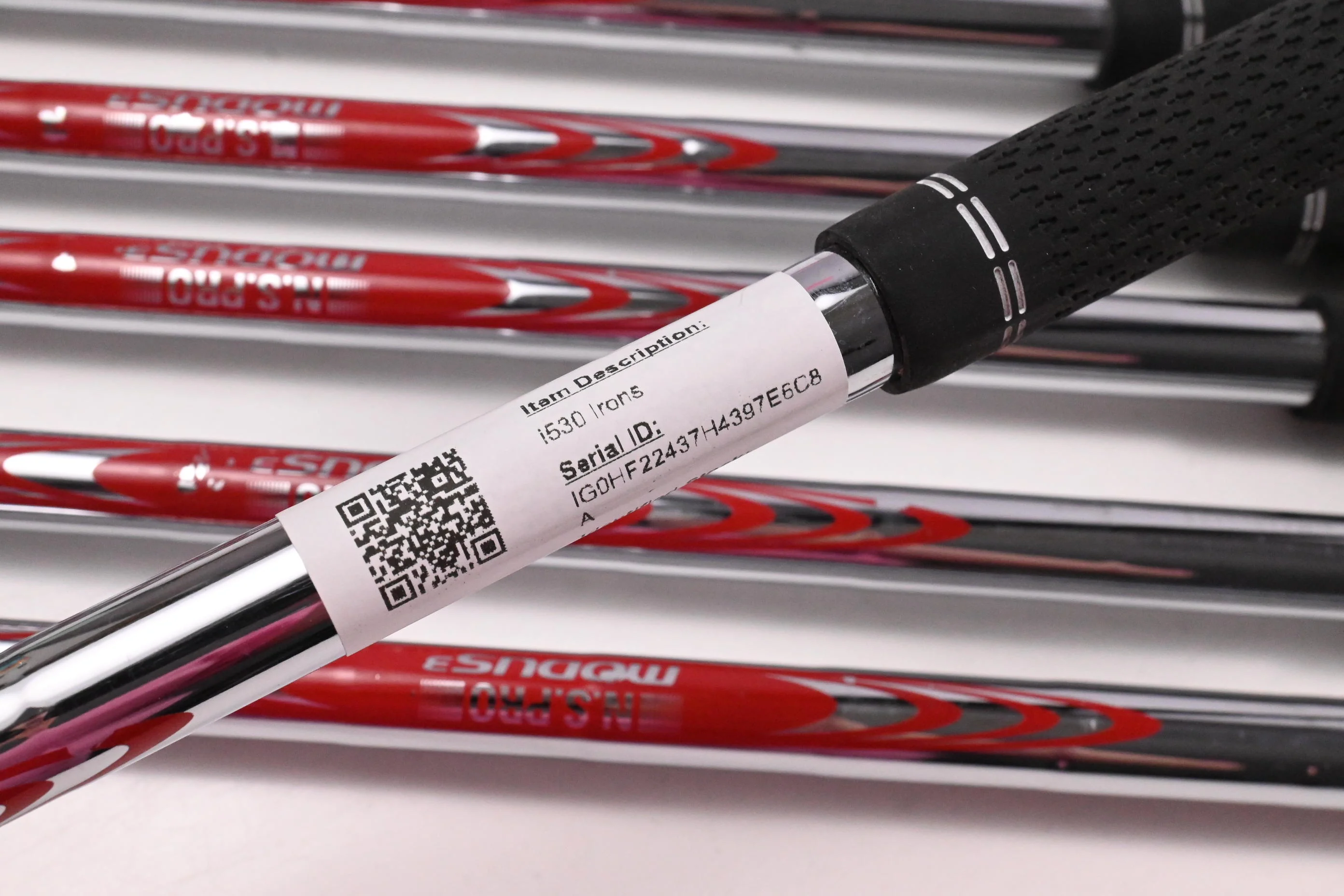 Ping i530 Irons / 5-PW / Black Dot / Stiff Flex N.S.Pro Modus3 Tour 105 Shafts - Image 6
