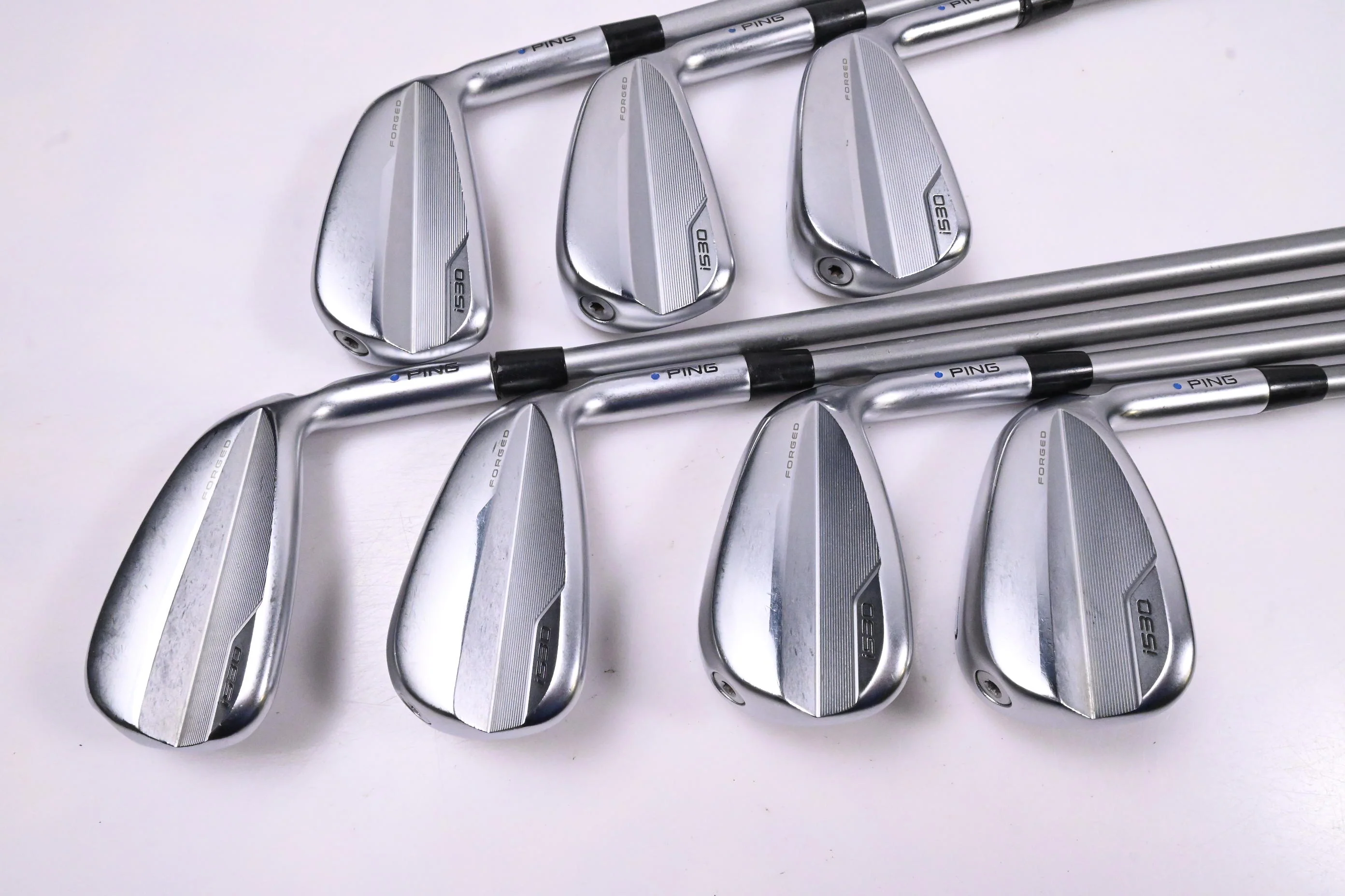 Ping i530 Irons / 5-PW+GW / Blue Dot / Senior Flex Ping Alta Quick 45 Shafts - Image 2
