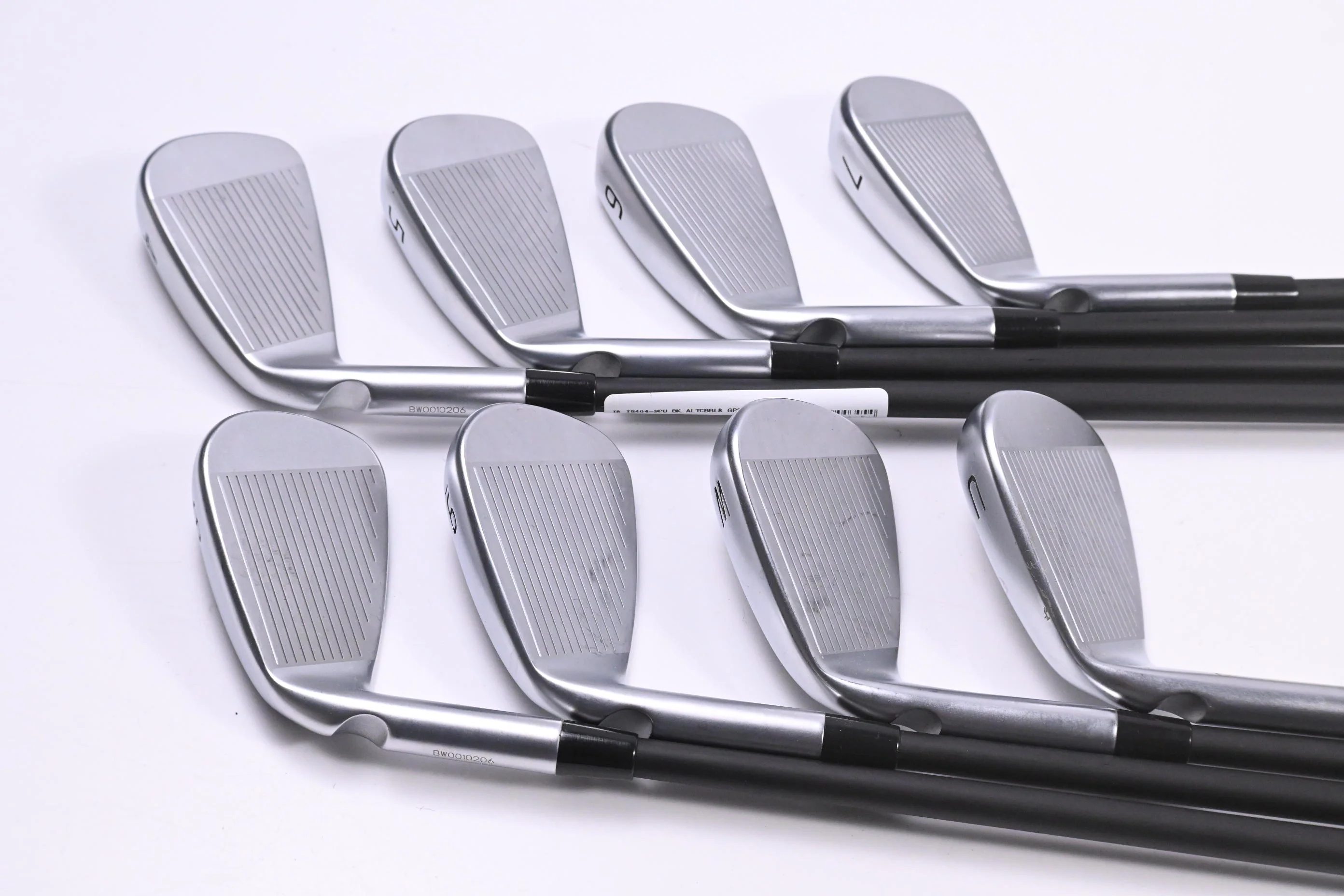 Ping i540 Irons / 4-PW+UW / Black Dot / Regular Flex Ping Alta CB Blue AWT - Image 3