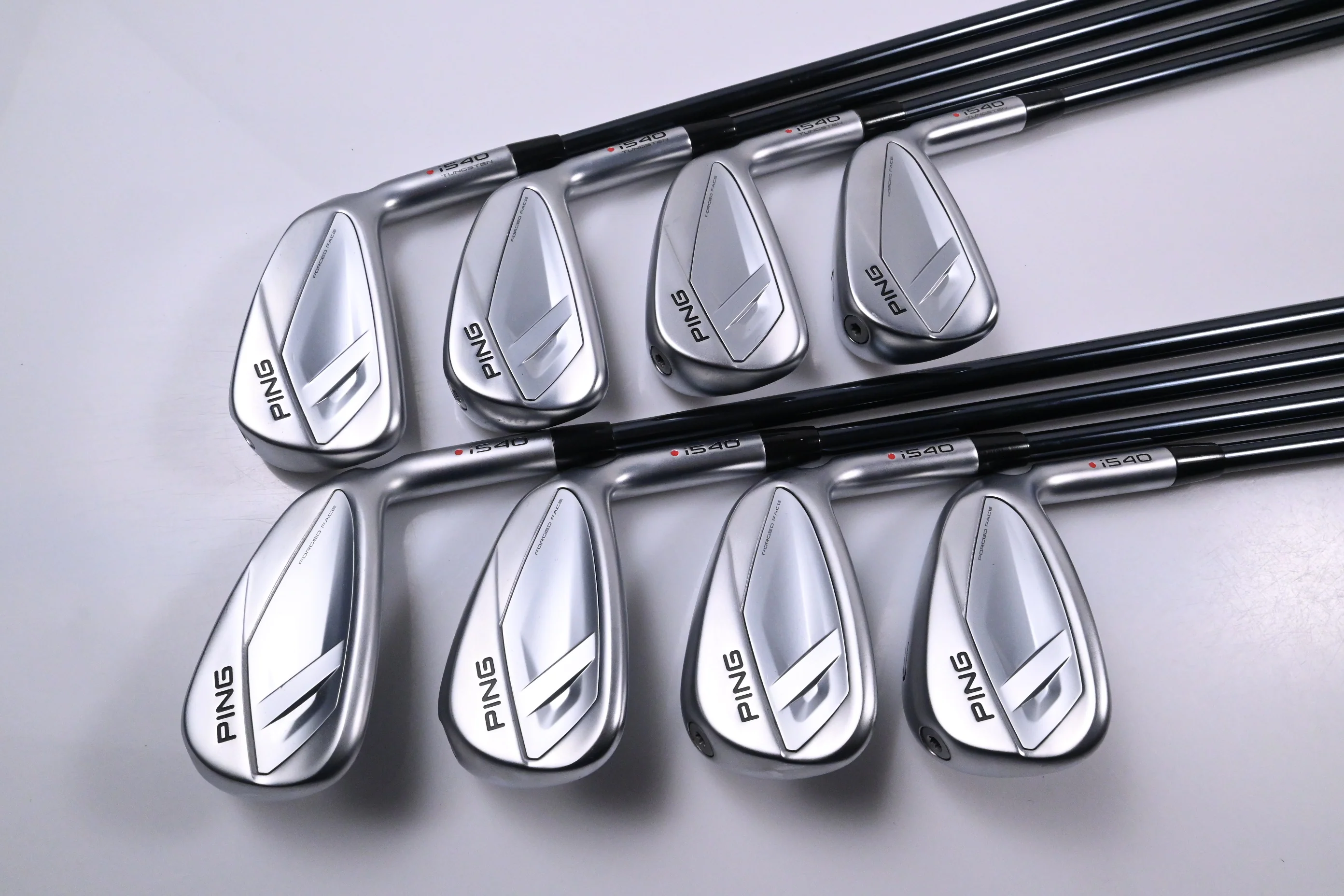 Ping i540 Irons / 4-PW+UW / Red Dot / Stiff Flex UST Mamiya Recoil DART 75 - Image 2