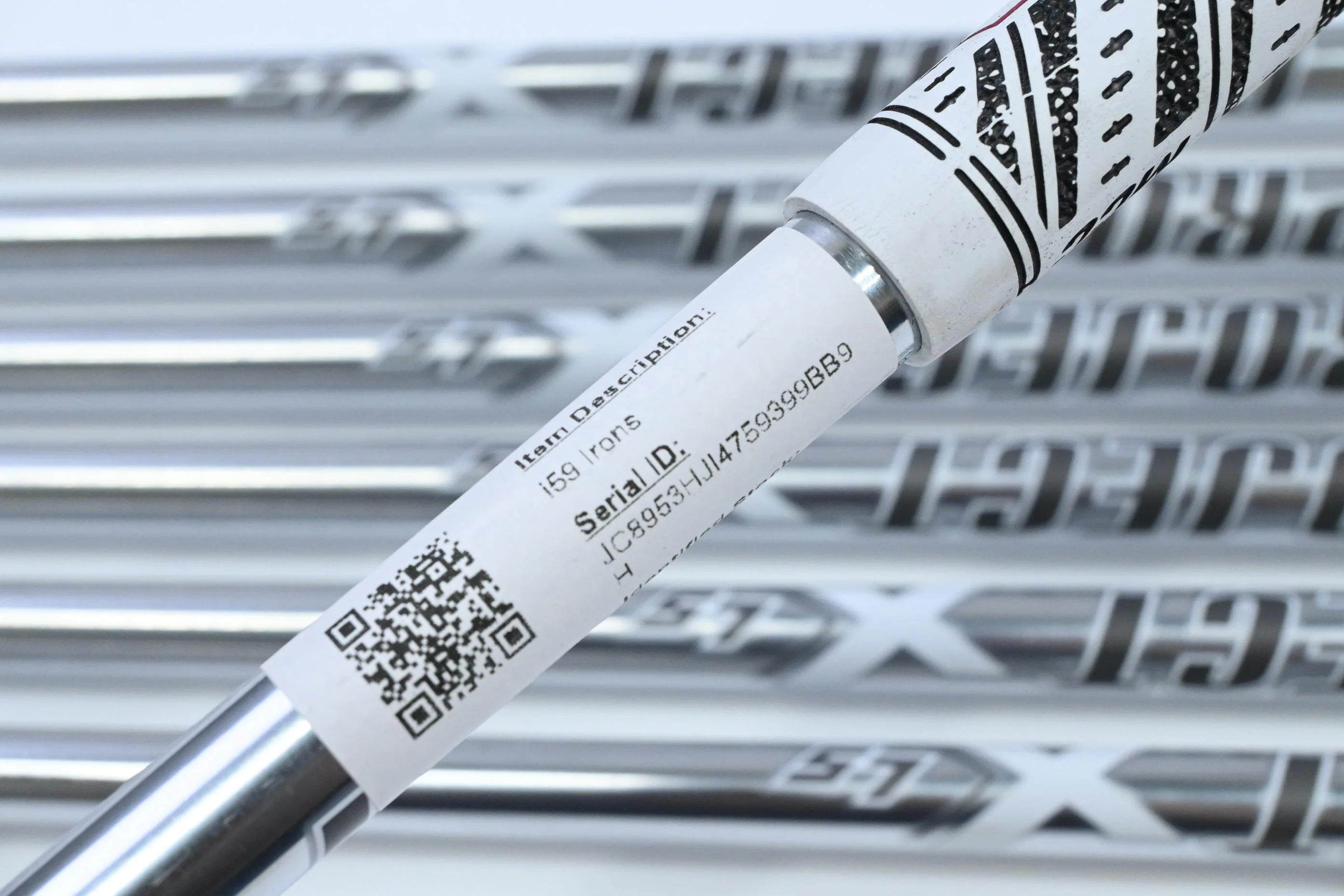 Ping i59 Irons / 4-PW / Blue Dot / Stiff Flex Project X LS 120 Shafts - Image 6