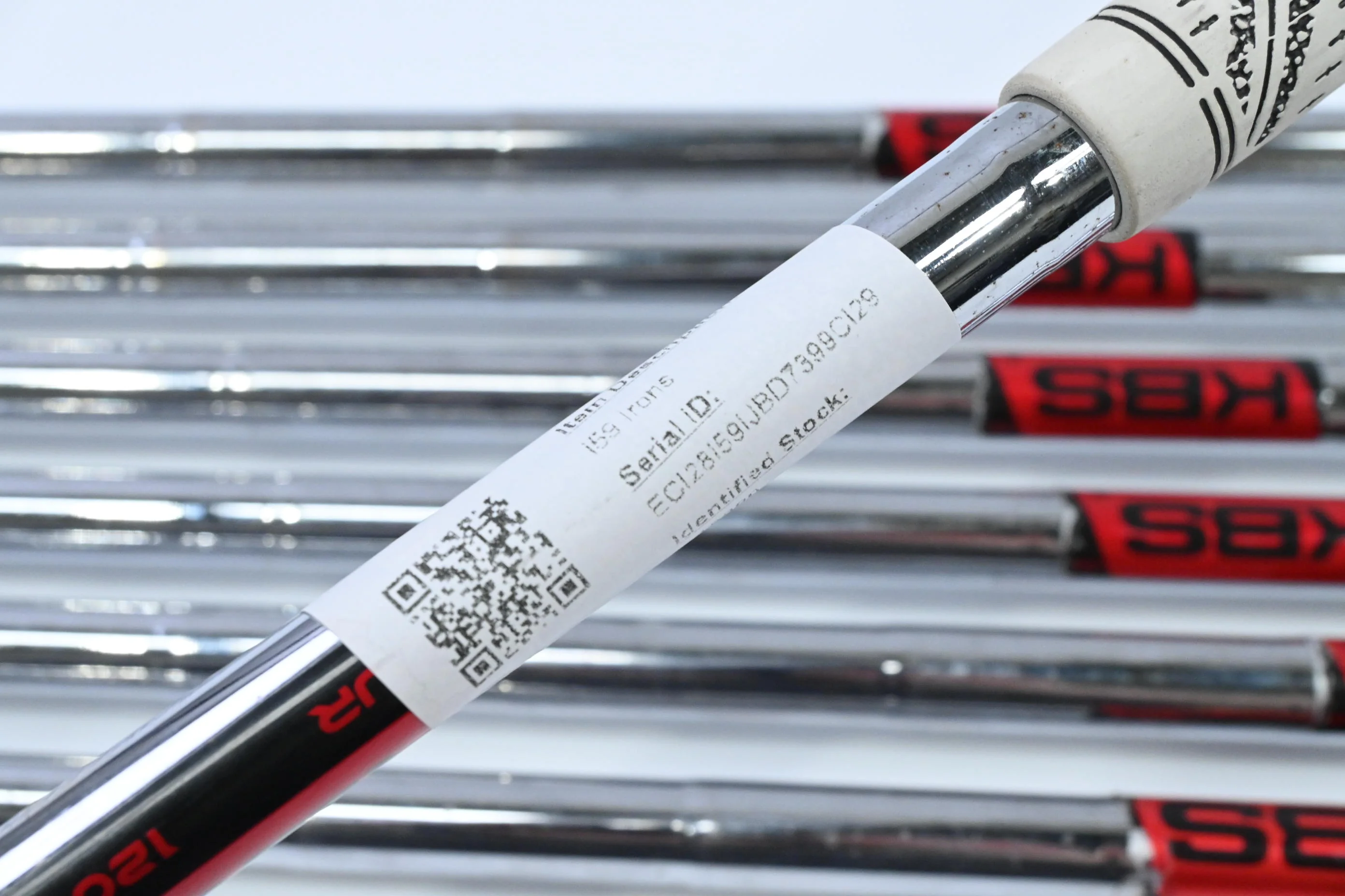 Ping i59 Irons / 4-PW / Black Dot / Stiff Flex KBS Tour 120 Shafts - Image 6