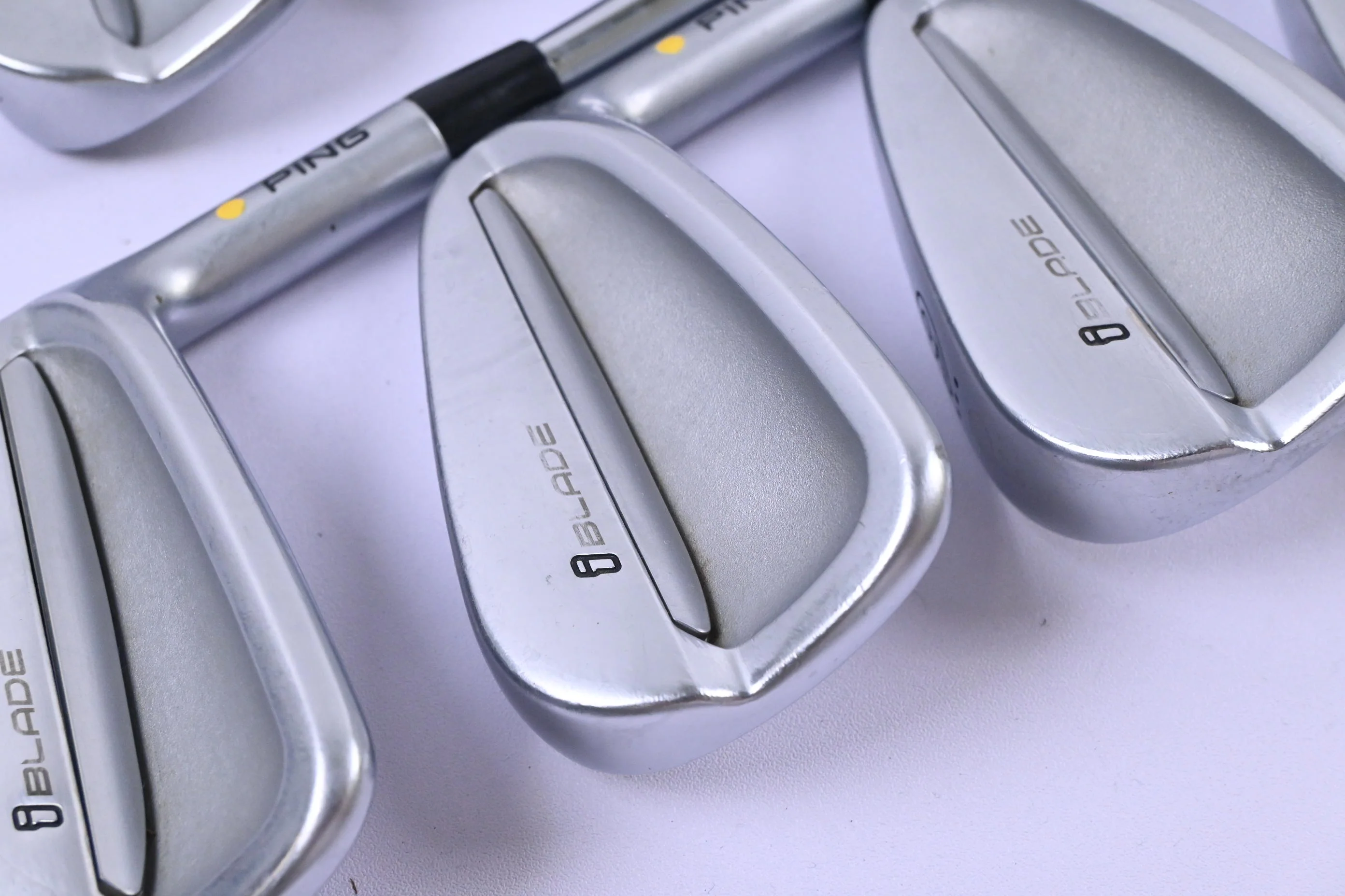 Ping iBlade Irons / 4-PW / Yellow Dot / Stiff Flex Project X Rifle Shafts