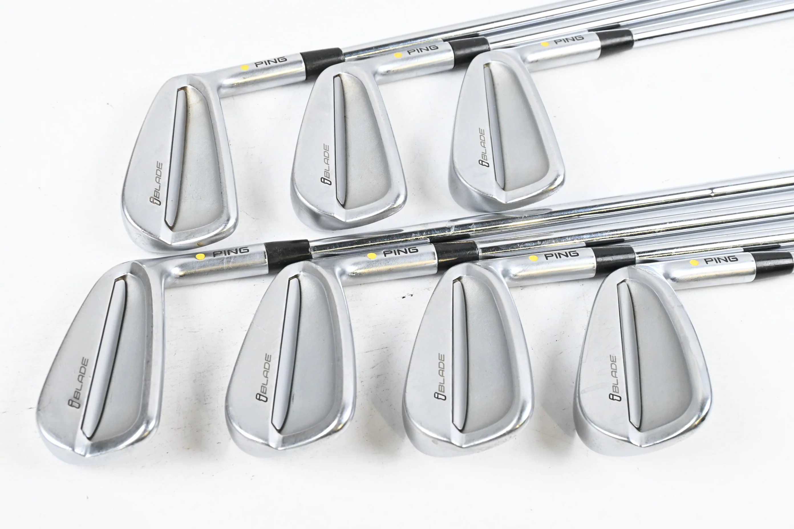 Ping iBlade Irons / 4-PW / Yellow Dot / Stiff Flex Dynamic Gold S300 Shafts - Image 2