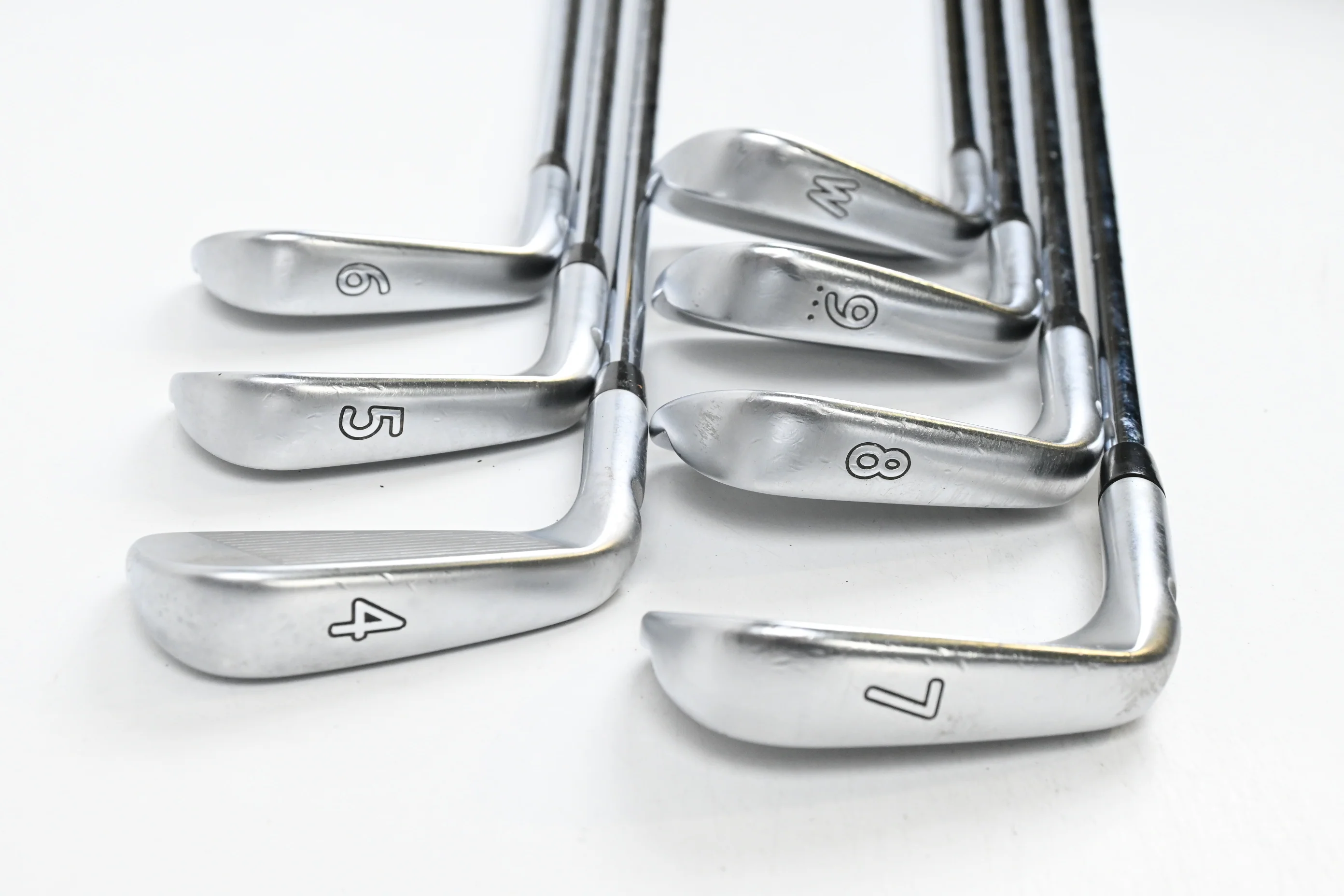Ping iBlade Irons / 4-PW / Black Dot / Stiff Flex Ping CFS Distance Shafts - Image 4