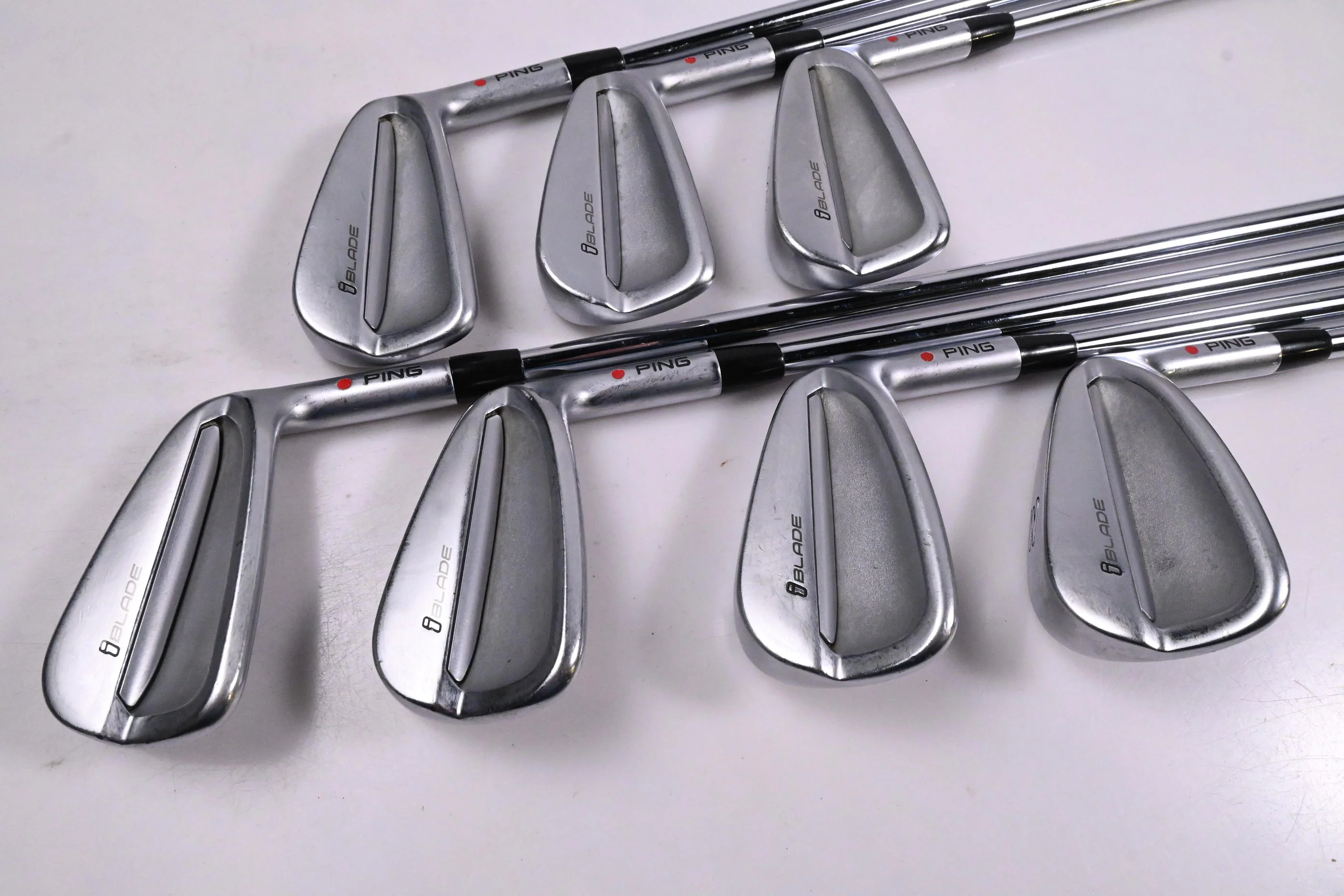 Ping iBlade Irons / 4-PW / Red Dot / Regular Flex Project X Shafts - Image 2