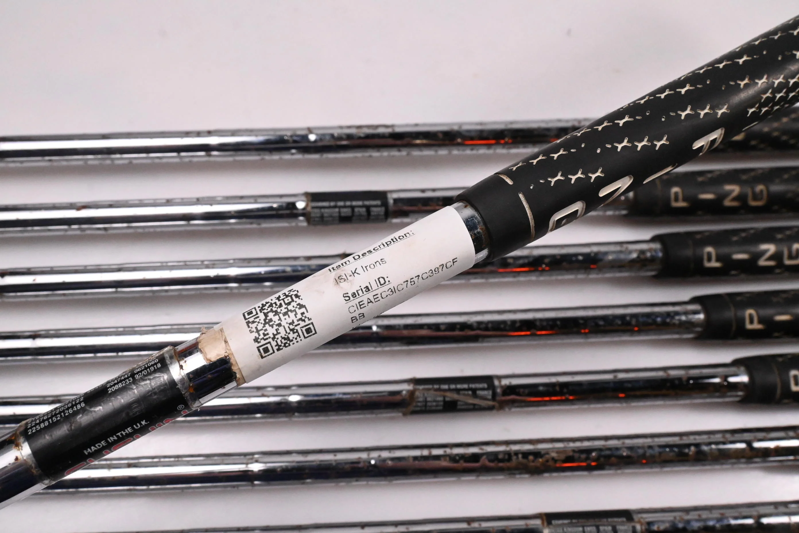Ping ISI-K Irons / 4-PW+SW / Blue Dot / Stiff Flex Ping JZ Shafts - Image 8