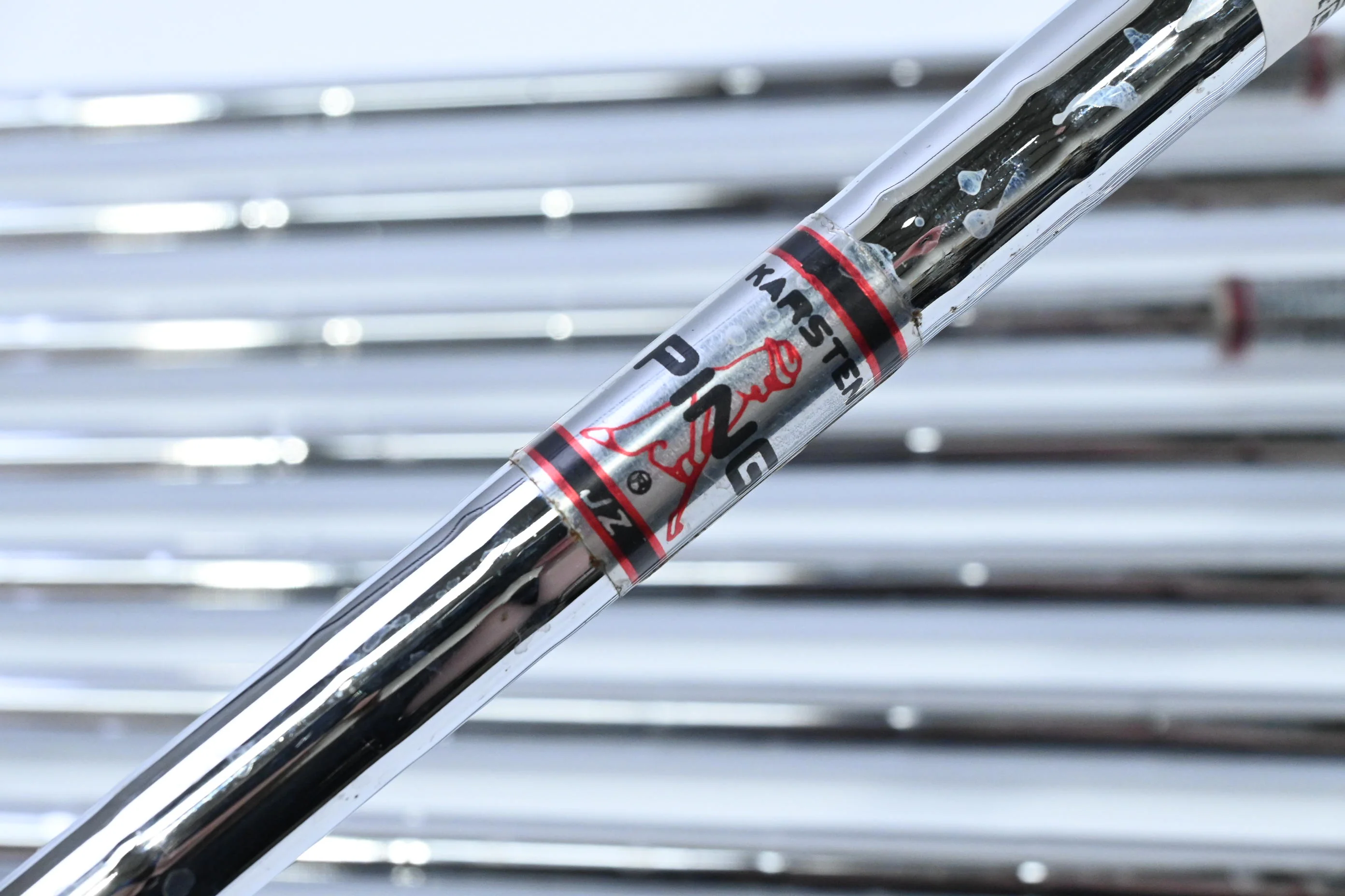 Ping ISI-K Irons / 3-PW+SW / Black Dot / Stiff Flex Ping JZ Red Shafts - Image 5