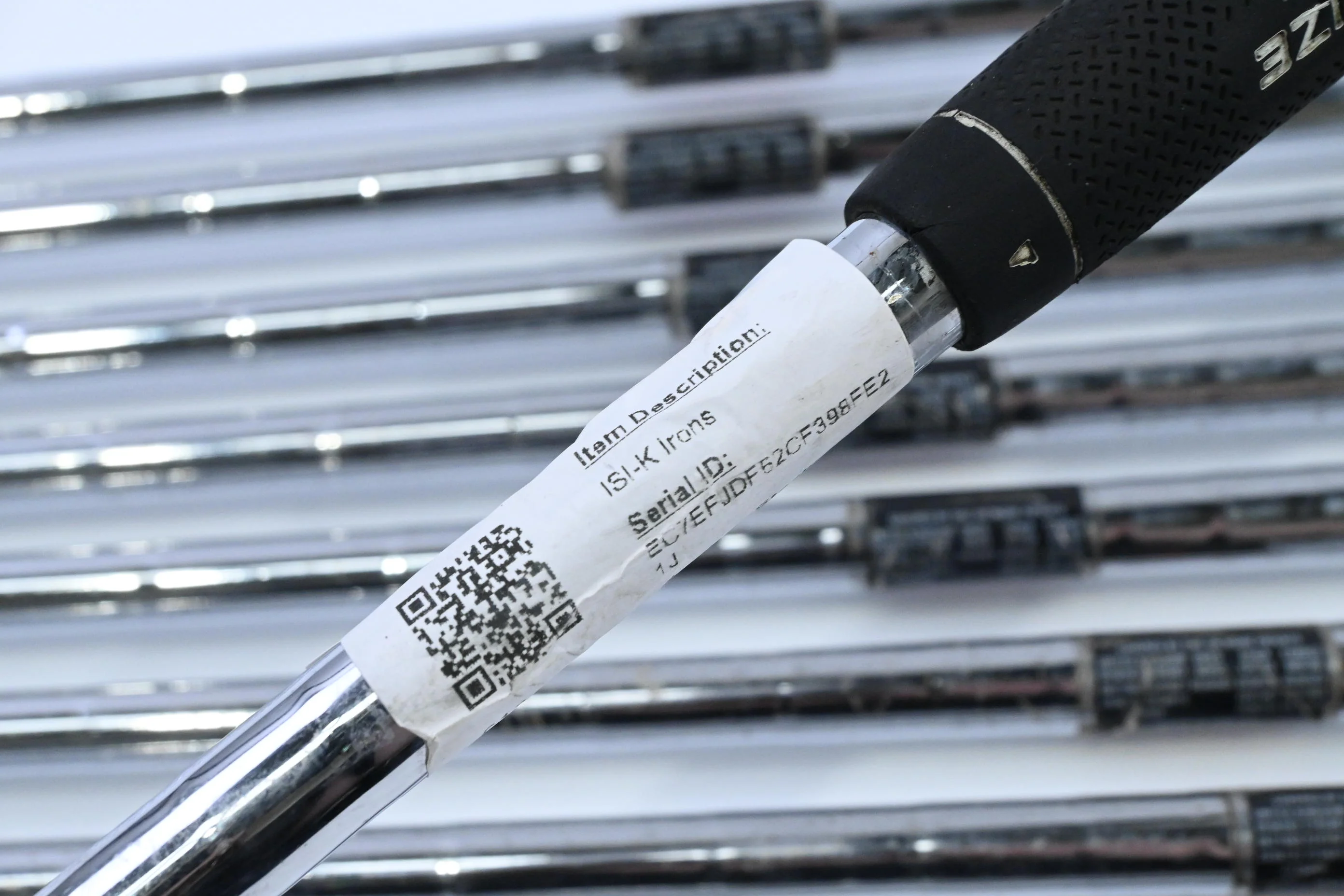Ping ISI-K Irons / 3-PW+SW / Black Dot / Stiff Flex Ping JZ Cushin Shafts - Image 6