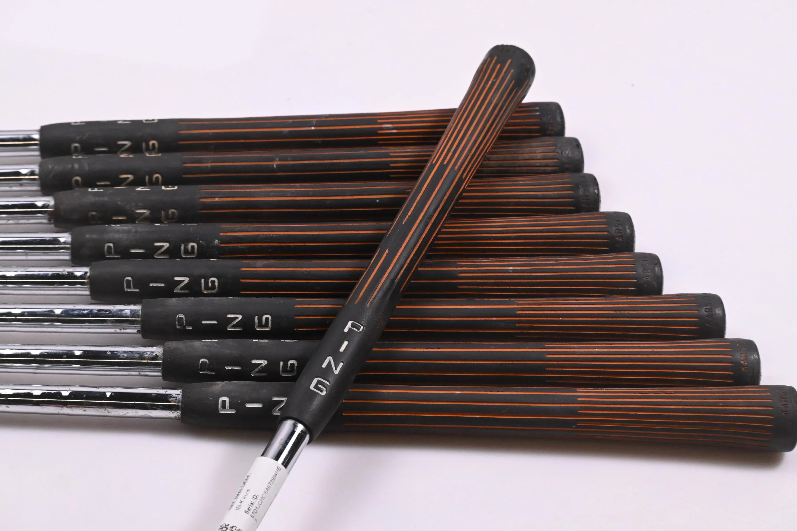 Ping ISI-K Irons / 3-PW+SW / Maroon Dot / Stiff Flex Ping JZ Shafts - Image 7