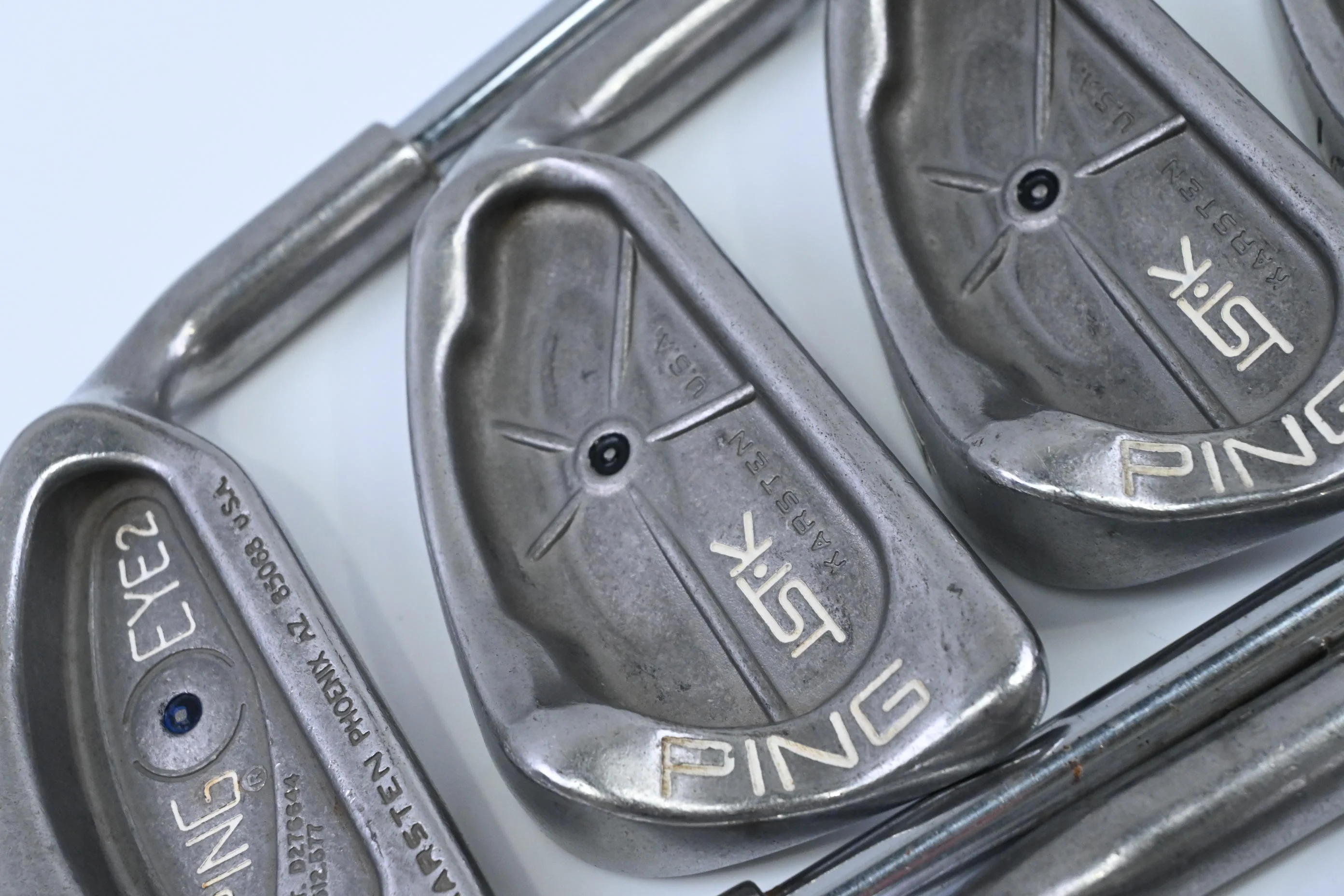 Ping ISI-K Irons / 1-PW+SW / Missing #2 Iron / Black Dot / Stiff Flex Ping JZ