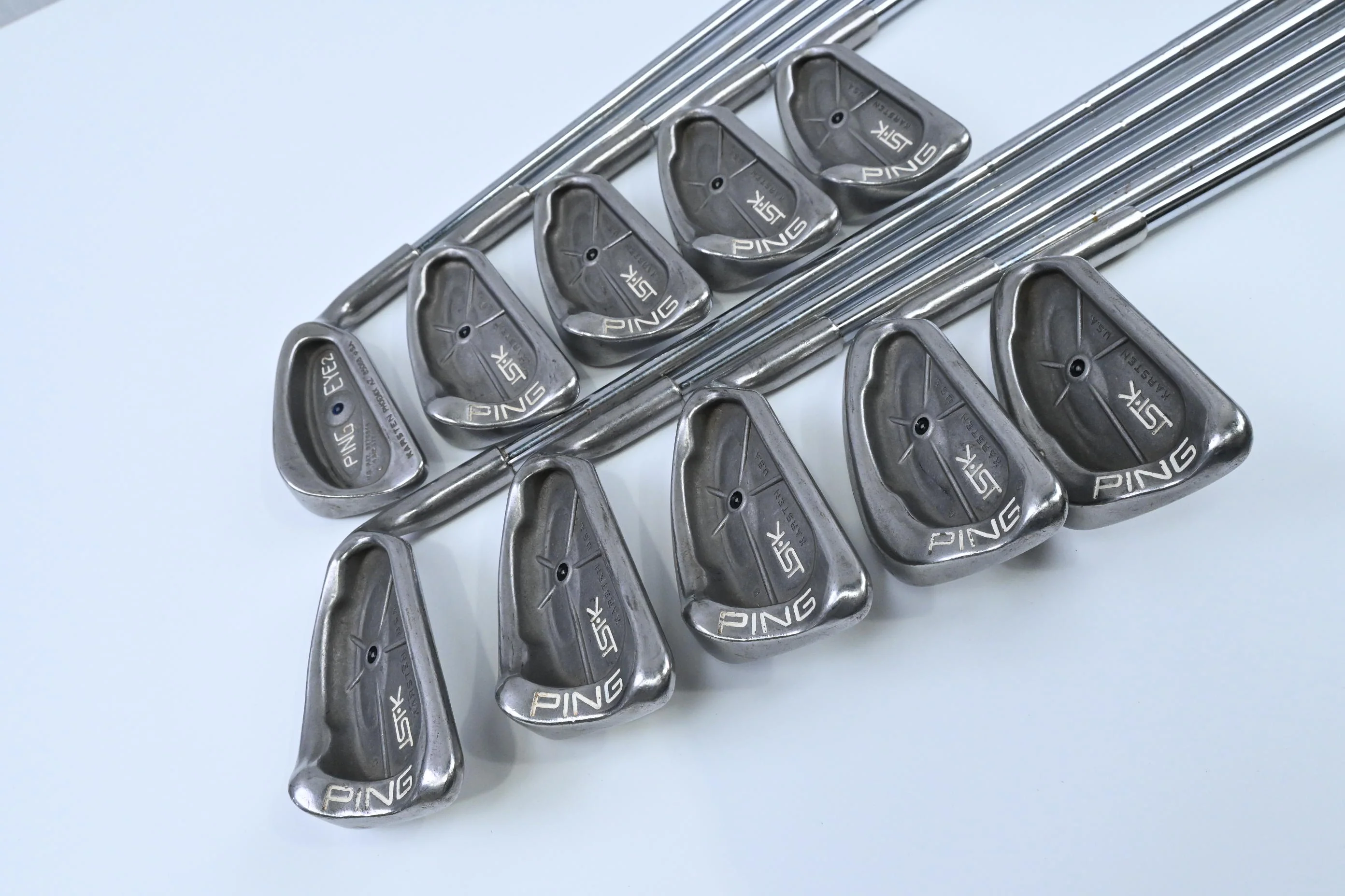 Ping ISI-K Irons / 1-PW+SW / Missing #2 Iron / Black Dot / Stiff Flex Ping JZ - Image 2