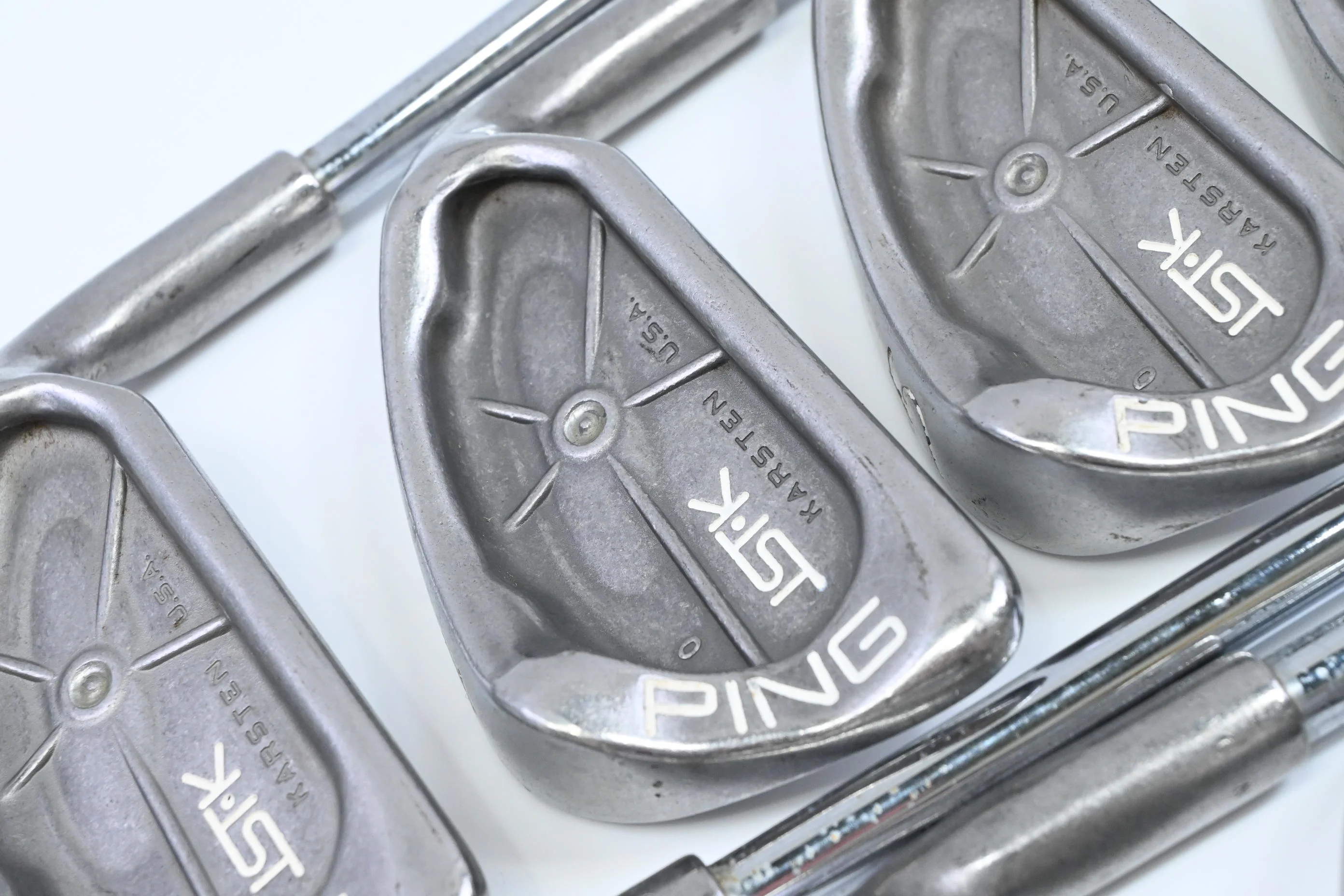 Ping ISI-K Irons / 3-PW / Silver Dot / Stiff Flex Ping JZ Shafts