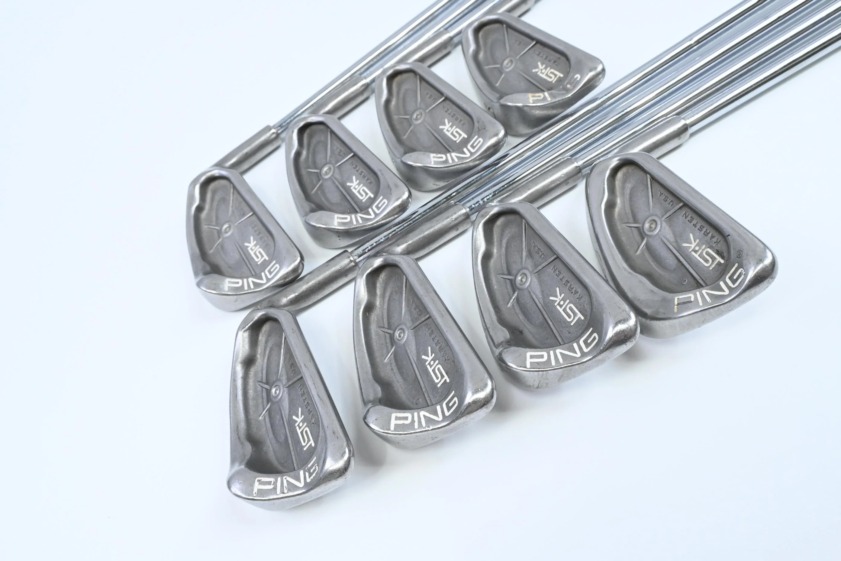 Ping ISI-K Irons / 3-PW / Silver Dot / Stiff Flex Ping JZ Shafts - Image 2