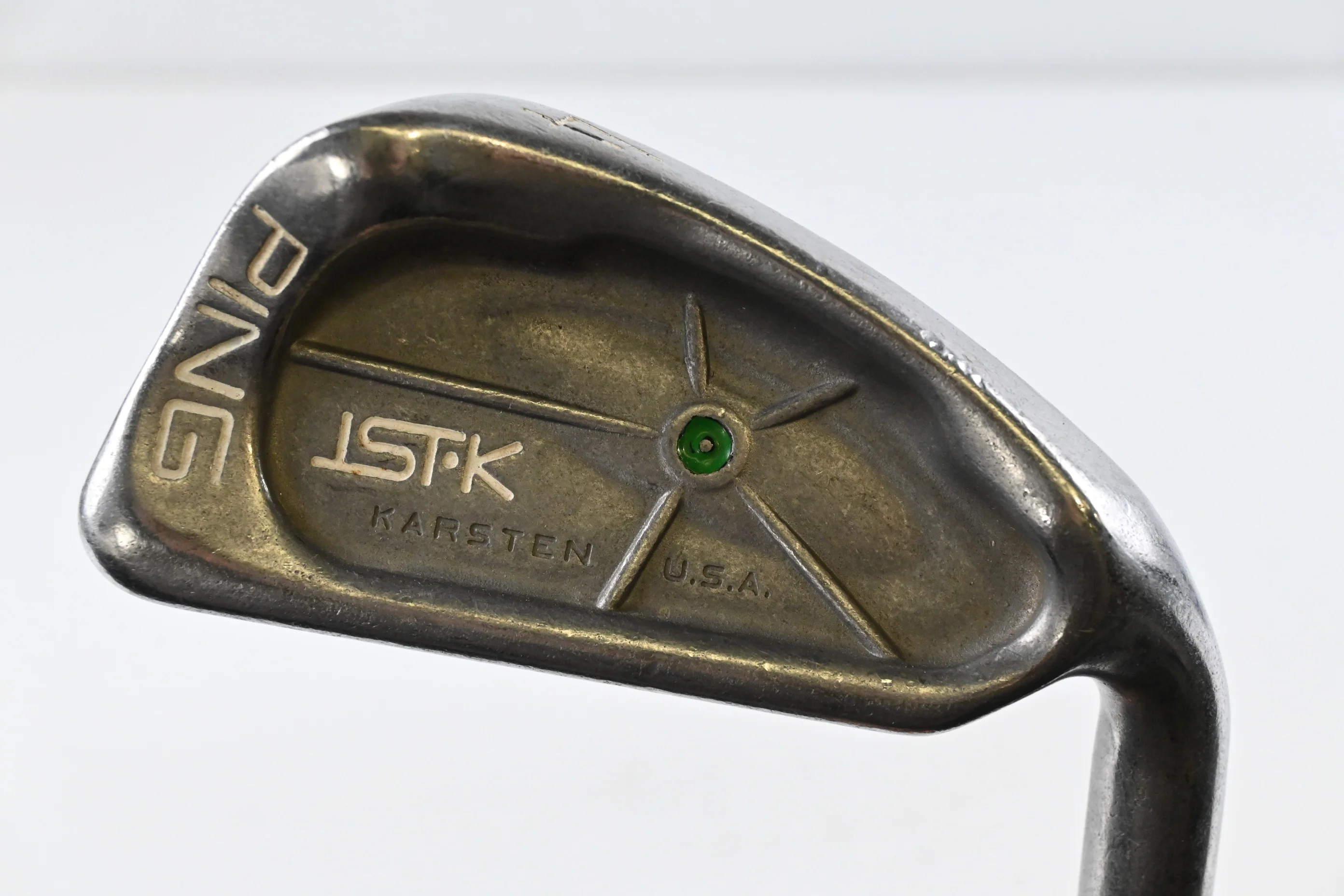 Ping ISI-K #4 Iron / 24 Degree / Green Dot / Stiff Flex Ping Cushin JZ Steel Shaft