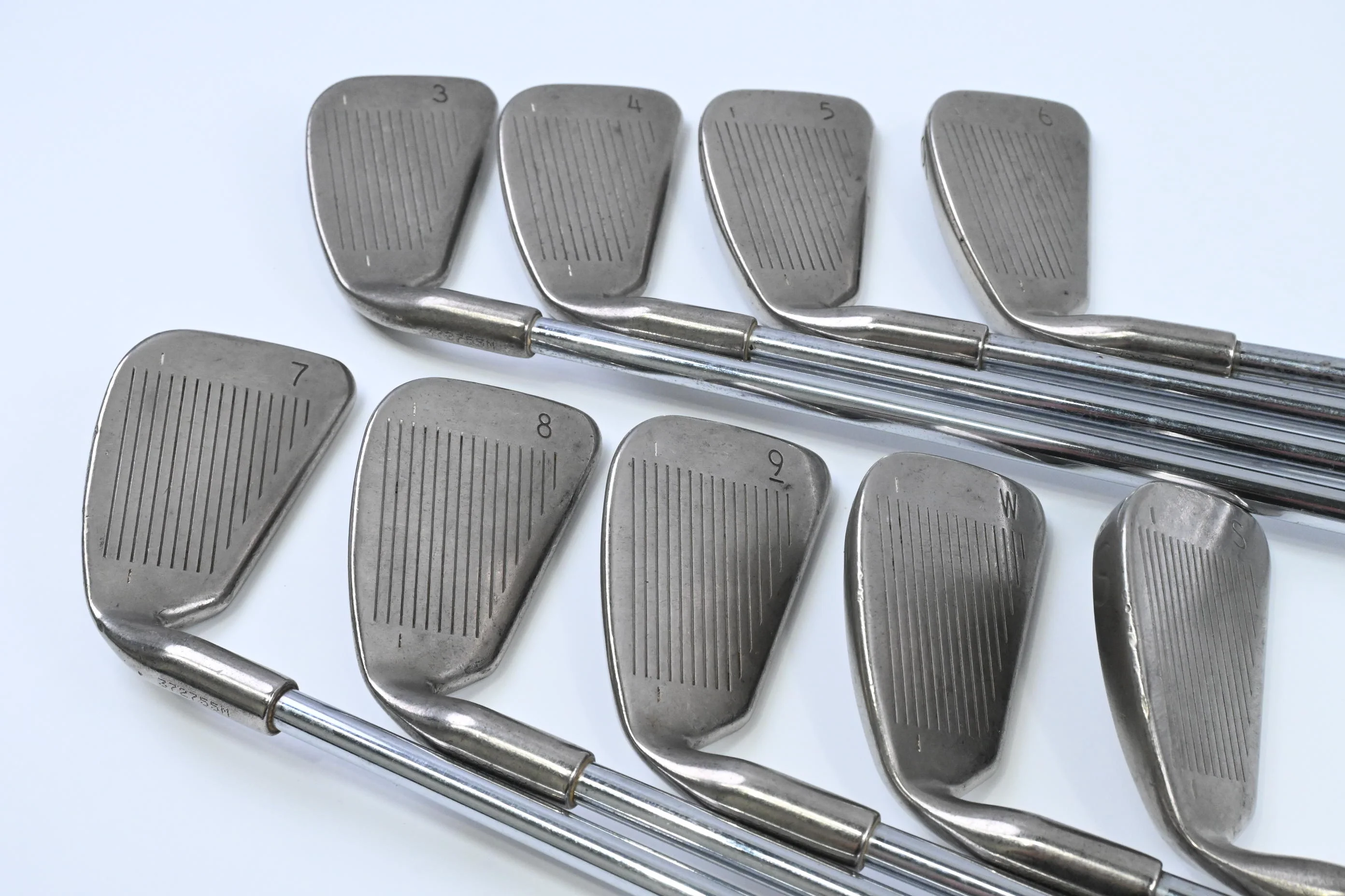 Ping ISI Nickel Irons / 3-PW+SW / Black Dot / Stiff Flex Ping JZ Cushin Shafts - Image 3