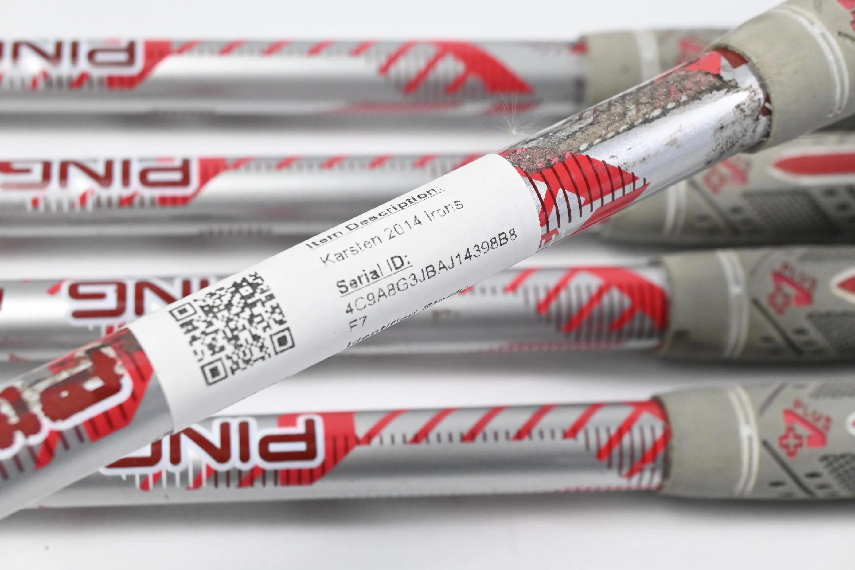 Ping Karsten 2014 Irons / 6-PW / Black Dot / Regular Flex Ping KS40I Shafts - Image 7