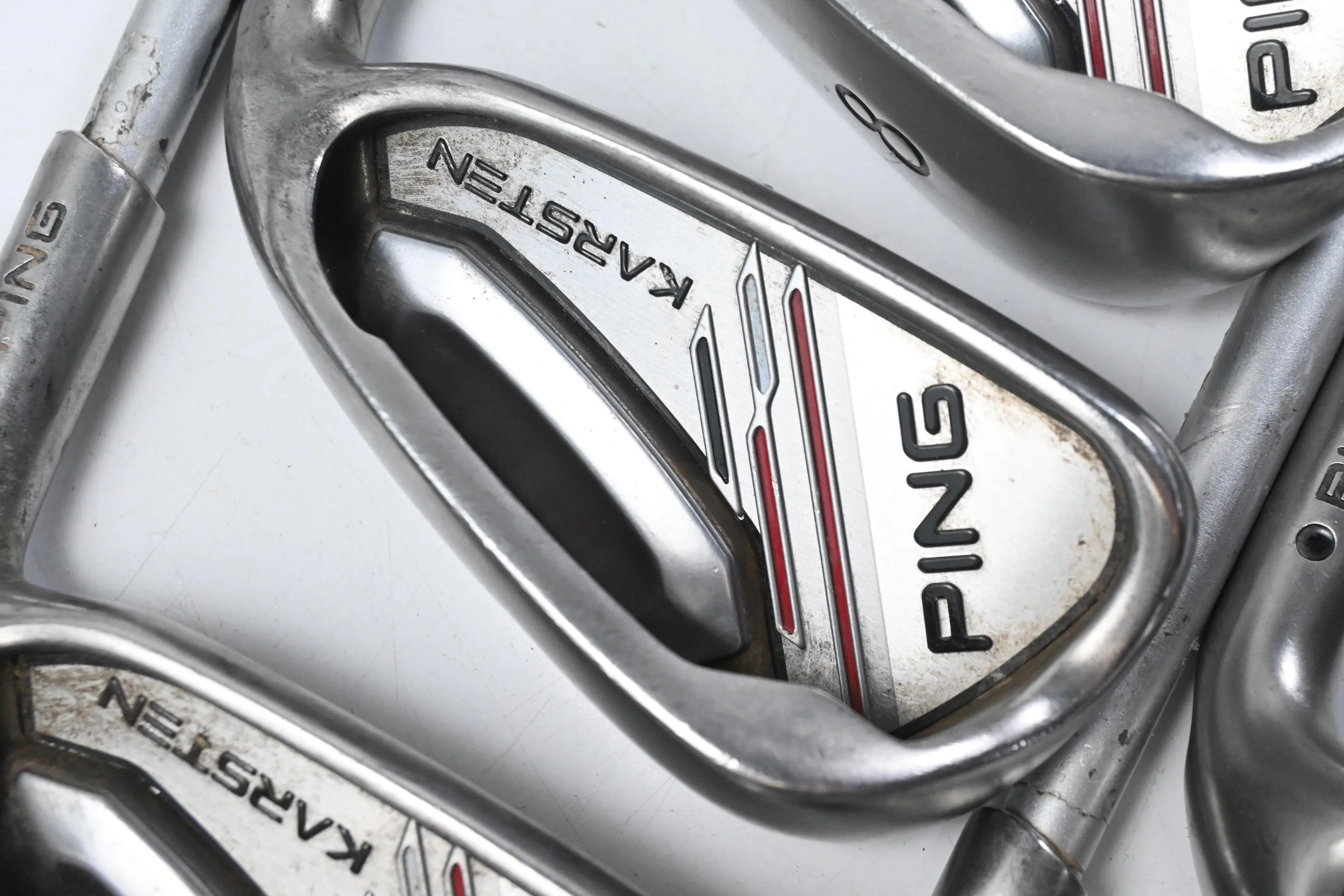 Ping Karsten 2014 Irons / 6-PW+SW / Black Dot / Regular Flex Ping KS 401 Shafts