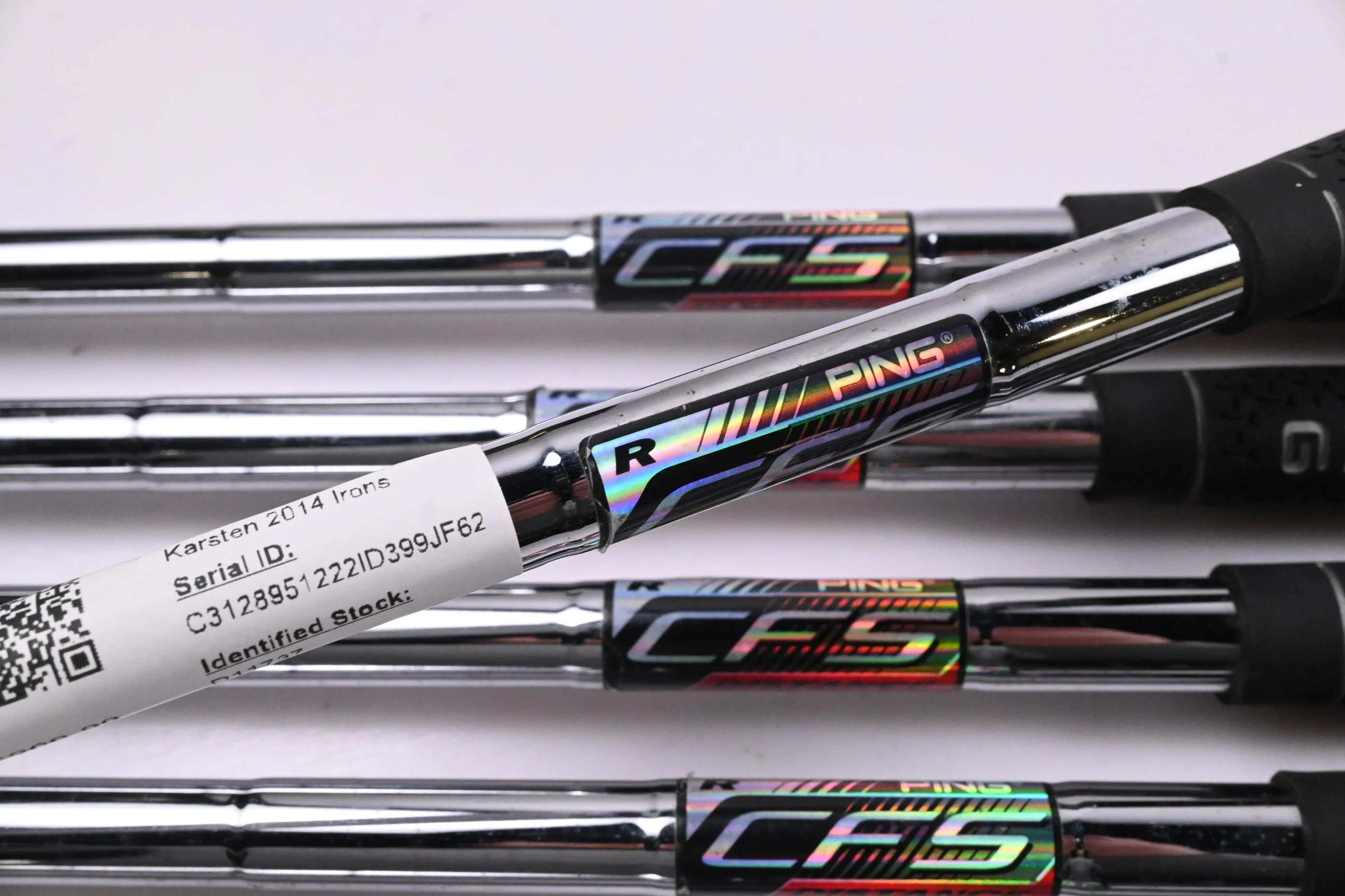 Ping Karsten 2014 Irons / 6-PW+SW / Black Dot / Regular Flex Ping CFS Distance - Image 5