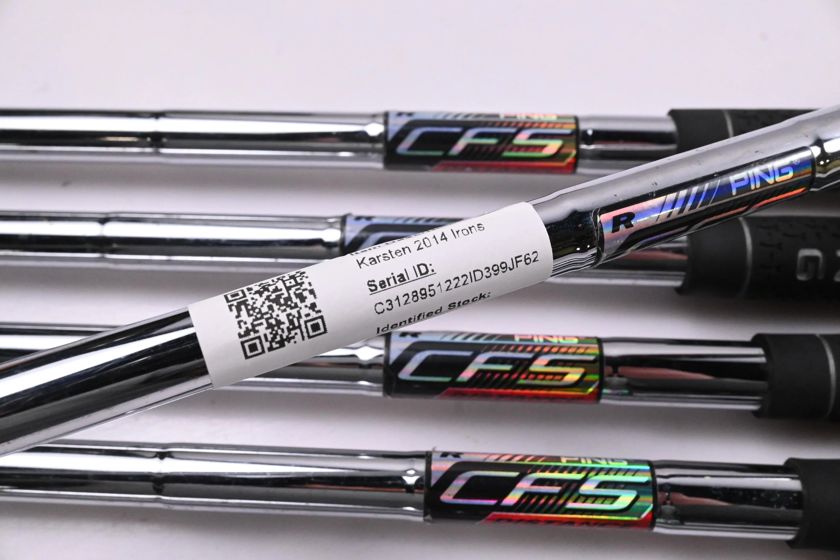 Ping Karsten 2014 Irons / 6-PW+SW / Black Dot / Regular Flex Ping CFS Distance - Image 6