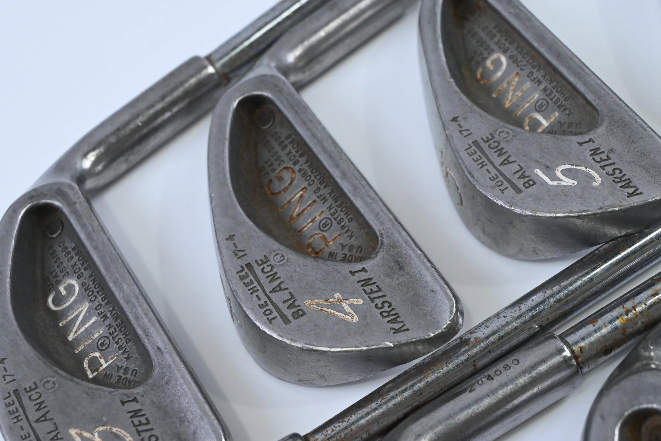 Ping Karsten I Irons / 3-PW+SW / Black Dot / Stiff Flex Ping Kersten Shafts