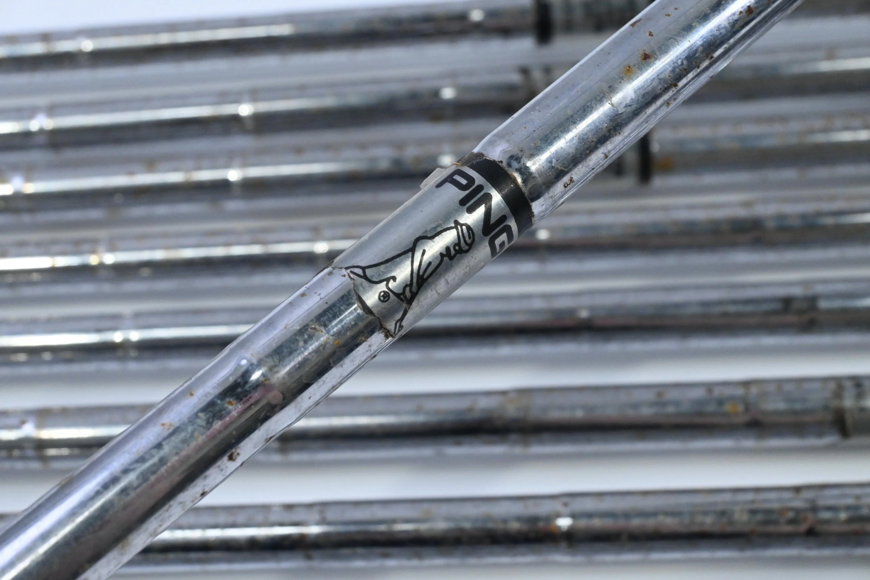 Ping Karsten I Irons / 3-PW+SW / Black Dot / Stiff Flex Ping Kersten Shafts - Image 5