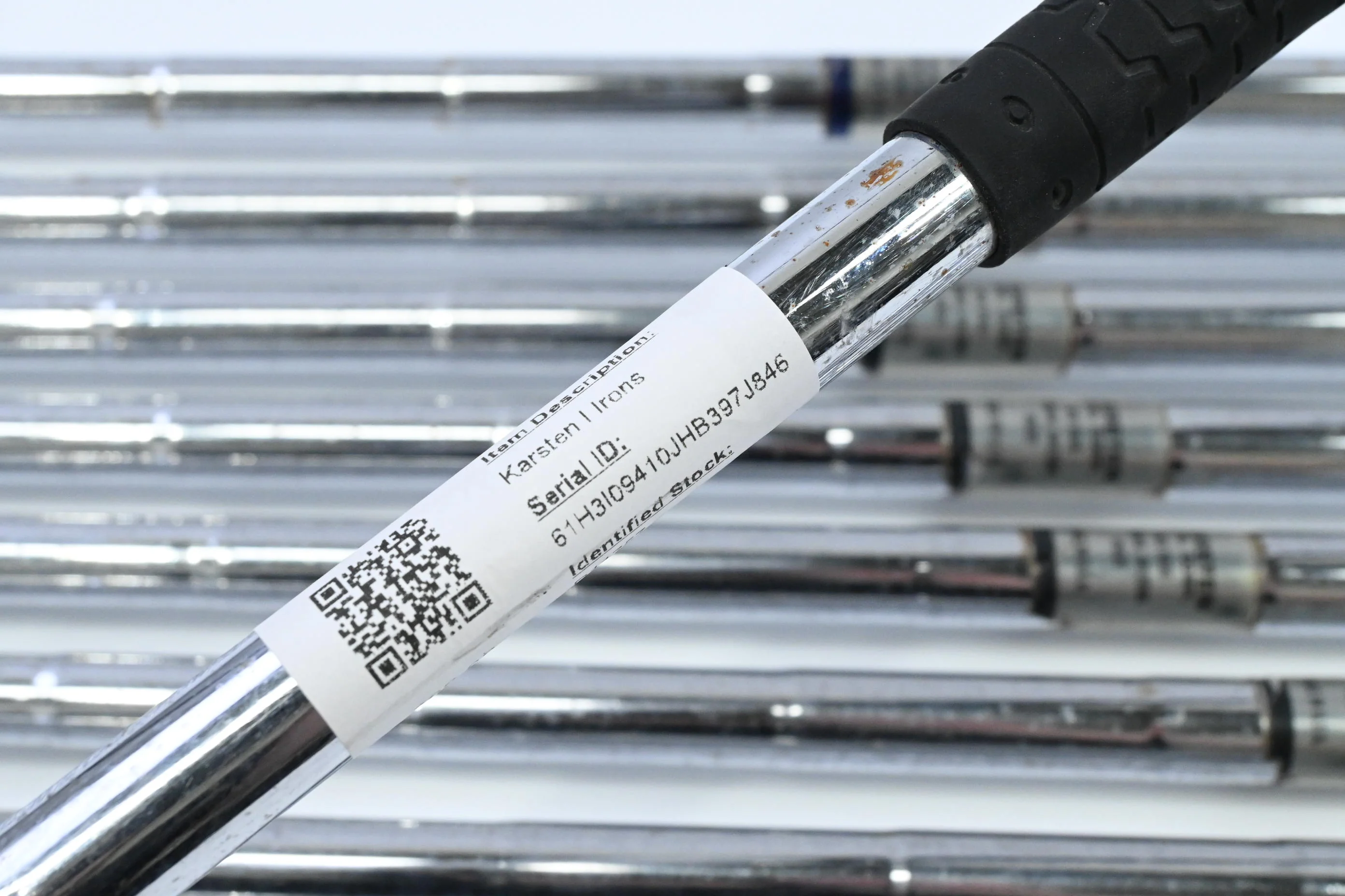 Ping Karsten I Irons / 3-PW+SW / Black Dot / Stiff Flex Ping Karsten Shafts - Image 6