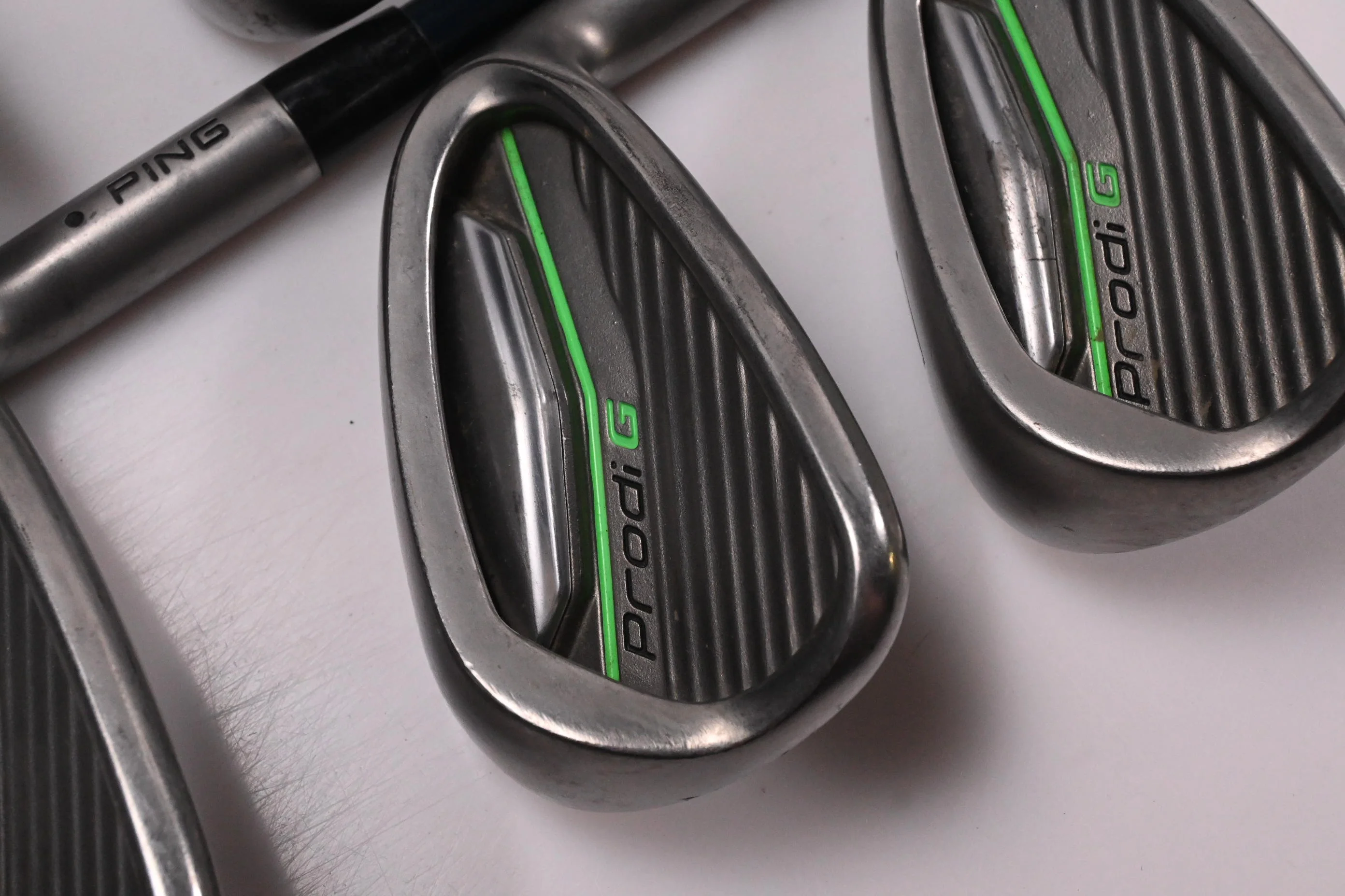 Junior Ping Prodi G Irons / 6-PW / Black Dot / Stiff Flex Ping Prodi G Shafts