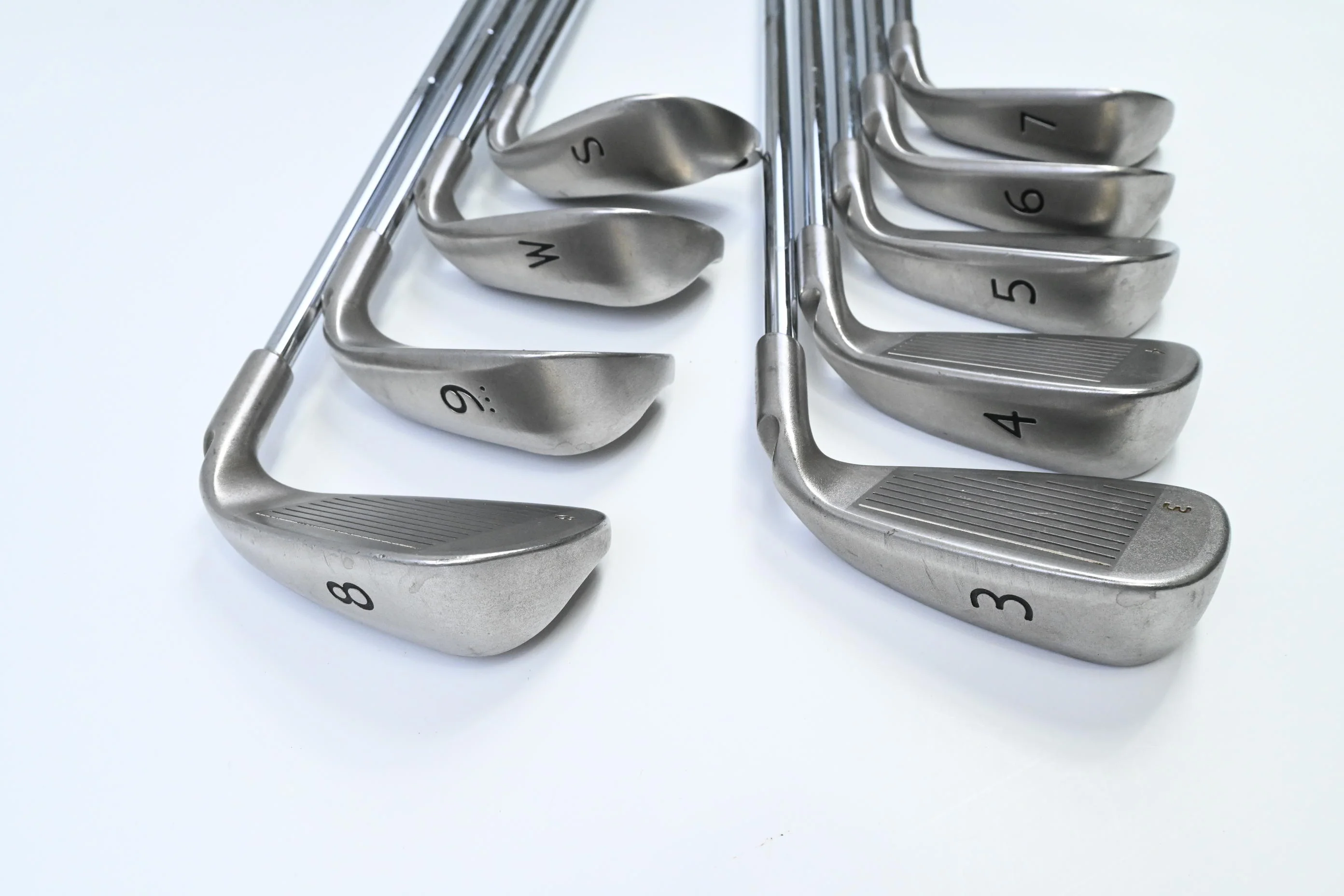Left Hand Ping Rapture Irons / 3-PW+SW / Green Dot / Regular Flex Ping Steel - Image 4