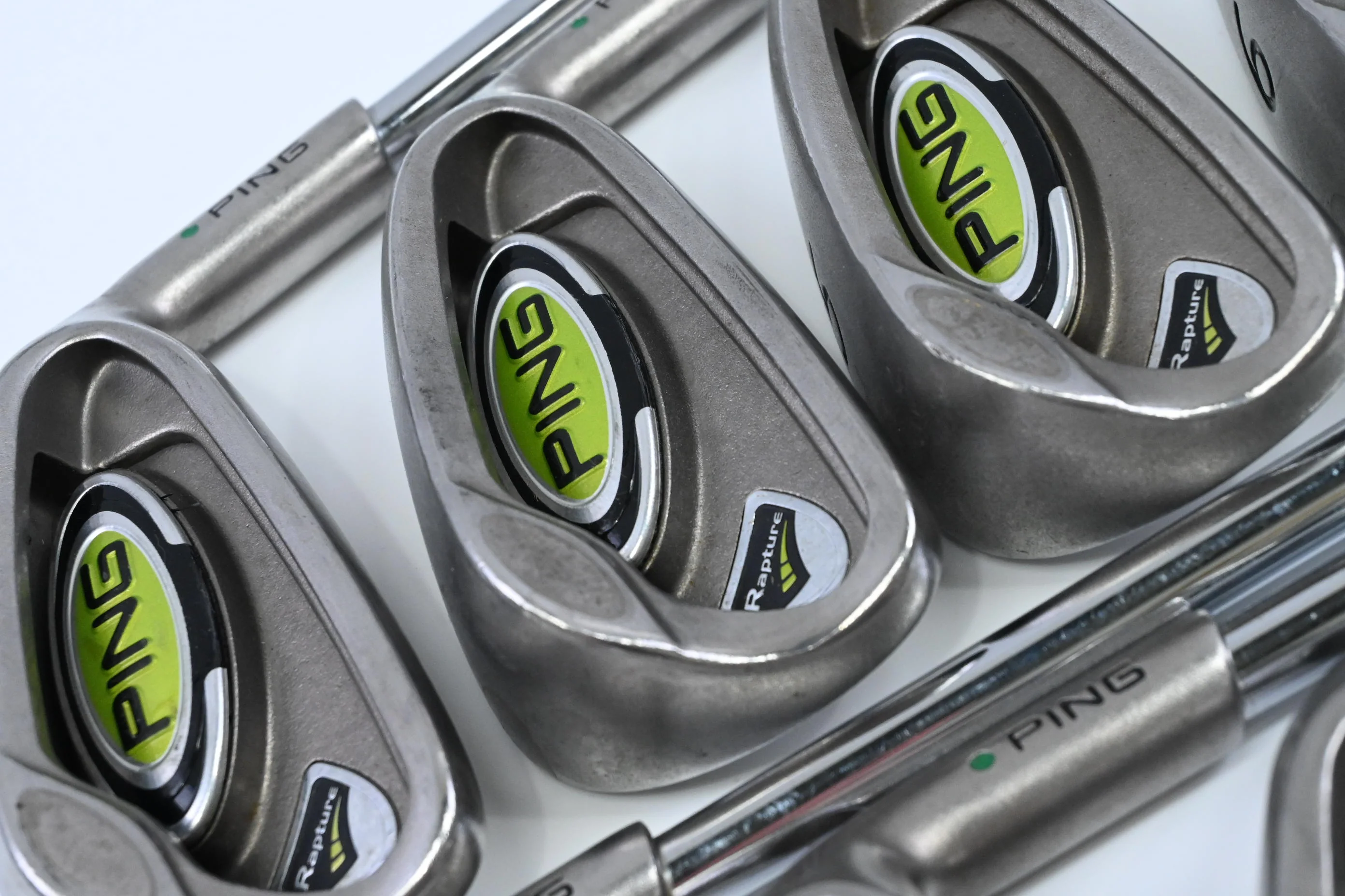 Ping Rapture Irons / 3-PW / Green Dot / Regular Flex Ping Steel Shafts