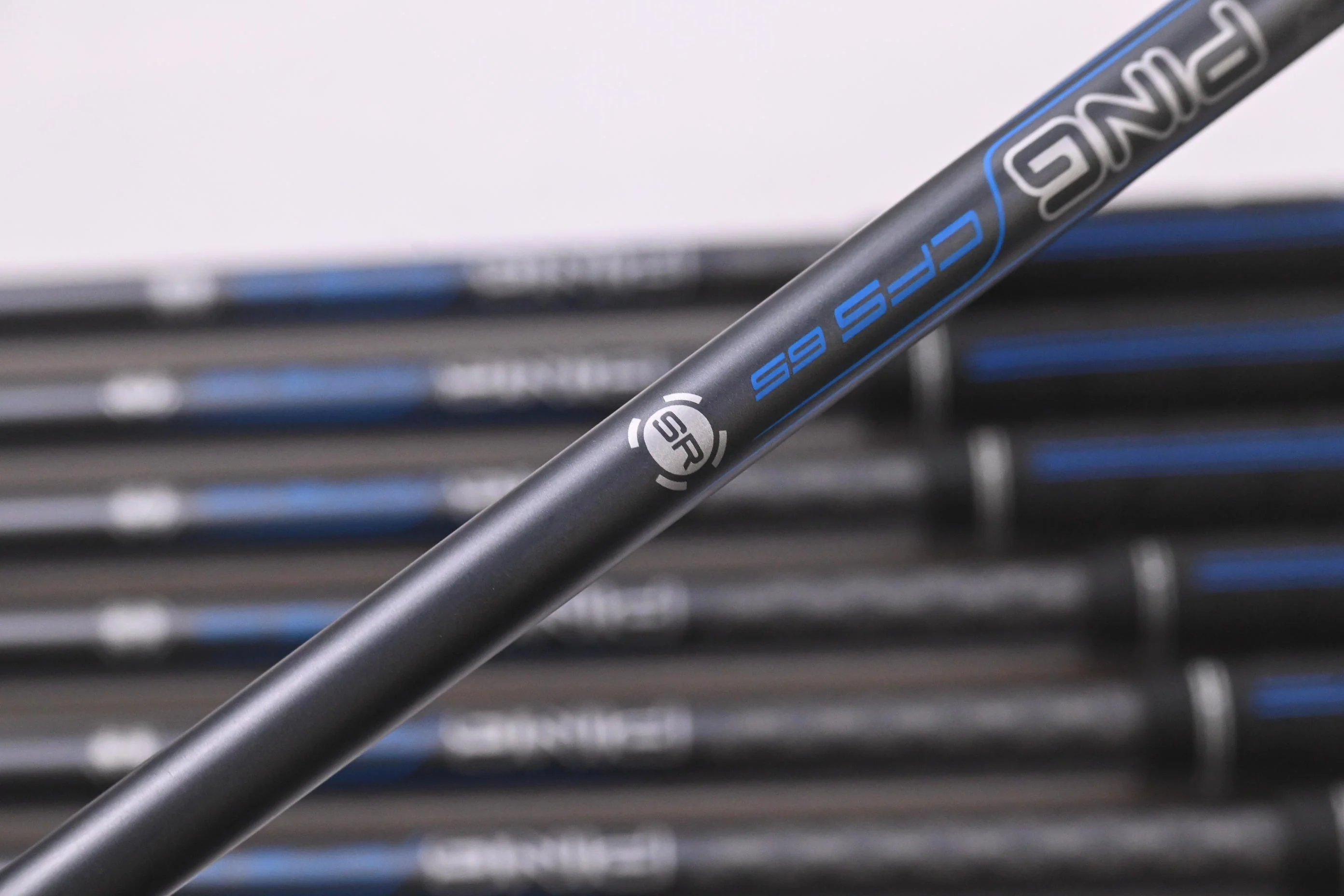 Ping Rhapsody 2015 Irons / 5-PW+GW+SW / Green Dot / Senior Flex Ping CFS 65 - Image 5