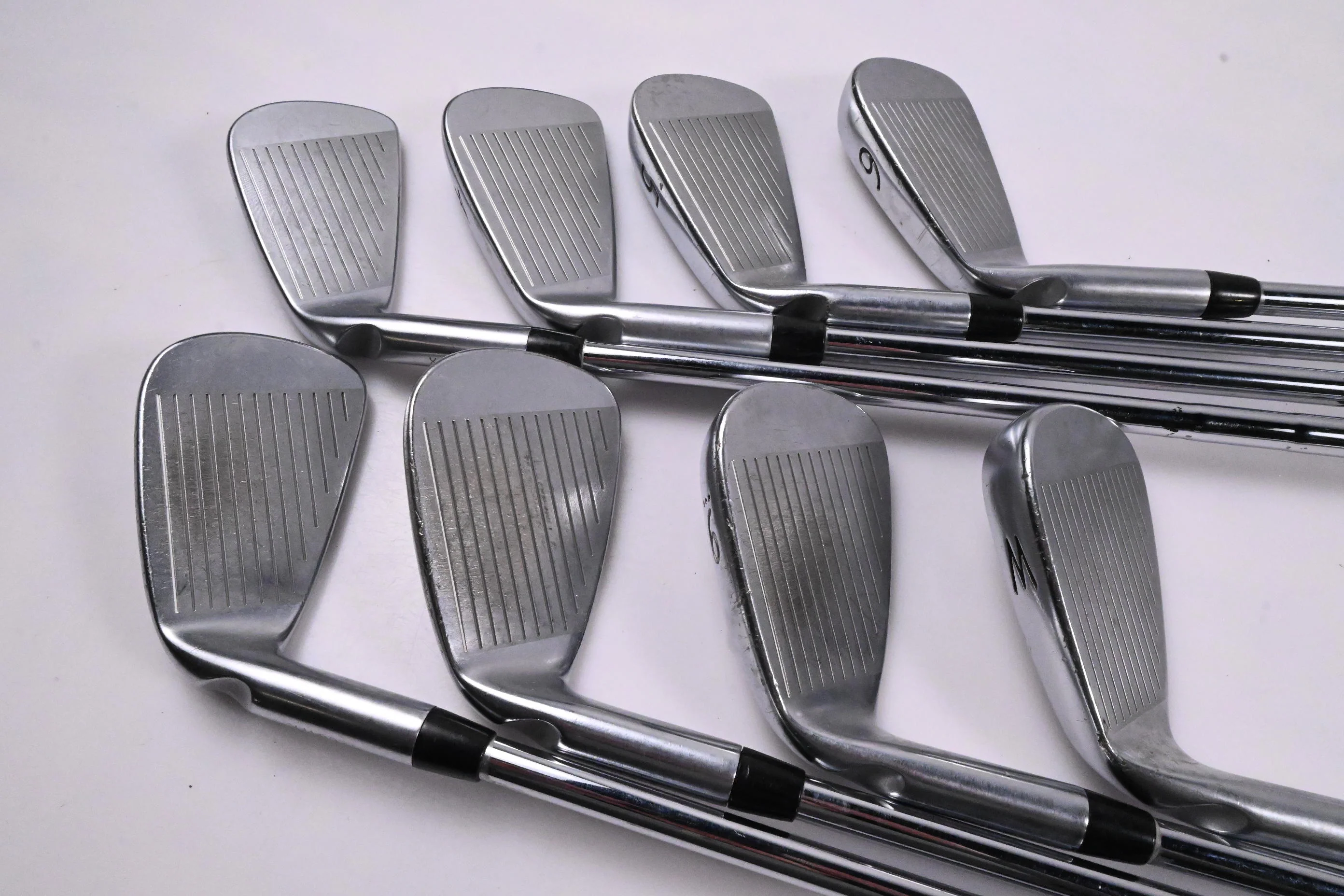 Ping S55 Irons / 3-PW / Blue Dot / Stiff Flex Ping Shafts - Image 3
