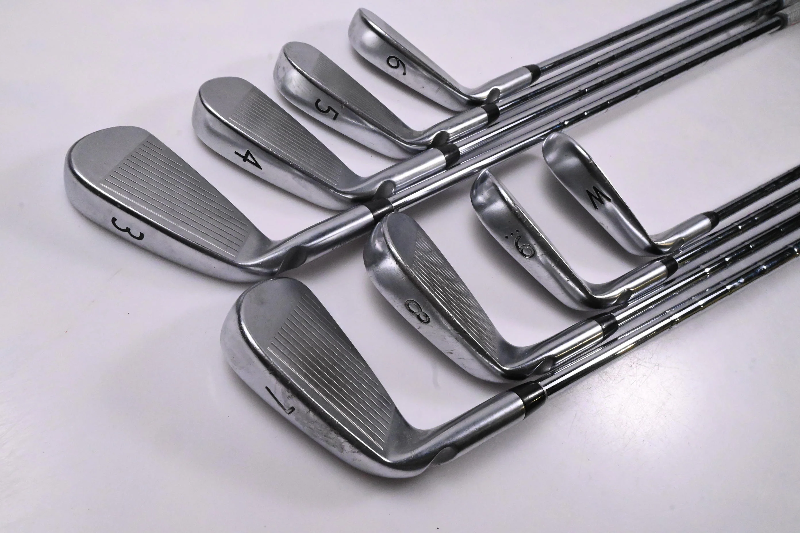 Ping S55 Irons / 3-PW / Blue Dot / Stiff Flex Ping Shafts - Image 4