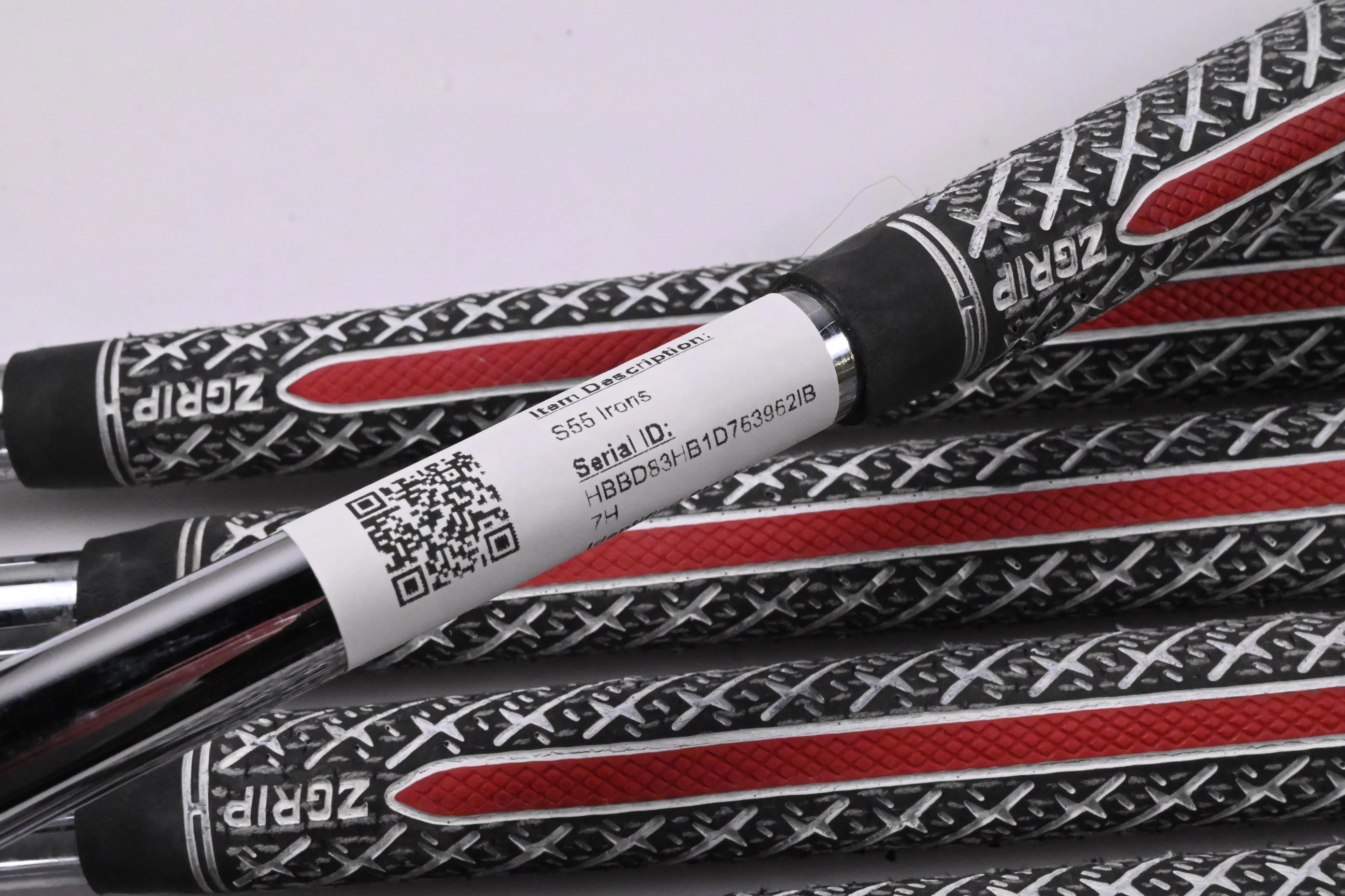 Ping S55 Irons / 3-PW / Blue Dot / Stiff Flex Ping Shafts - Image 6