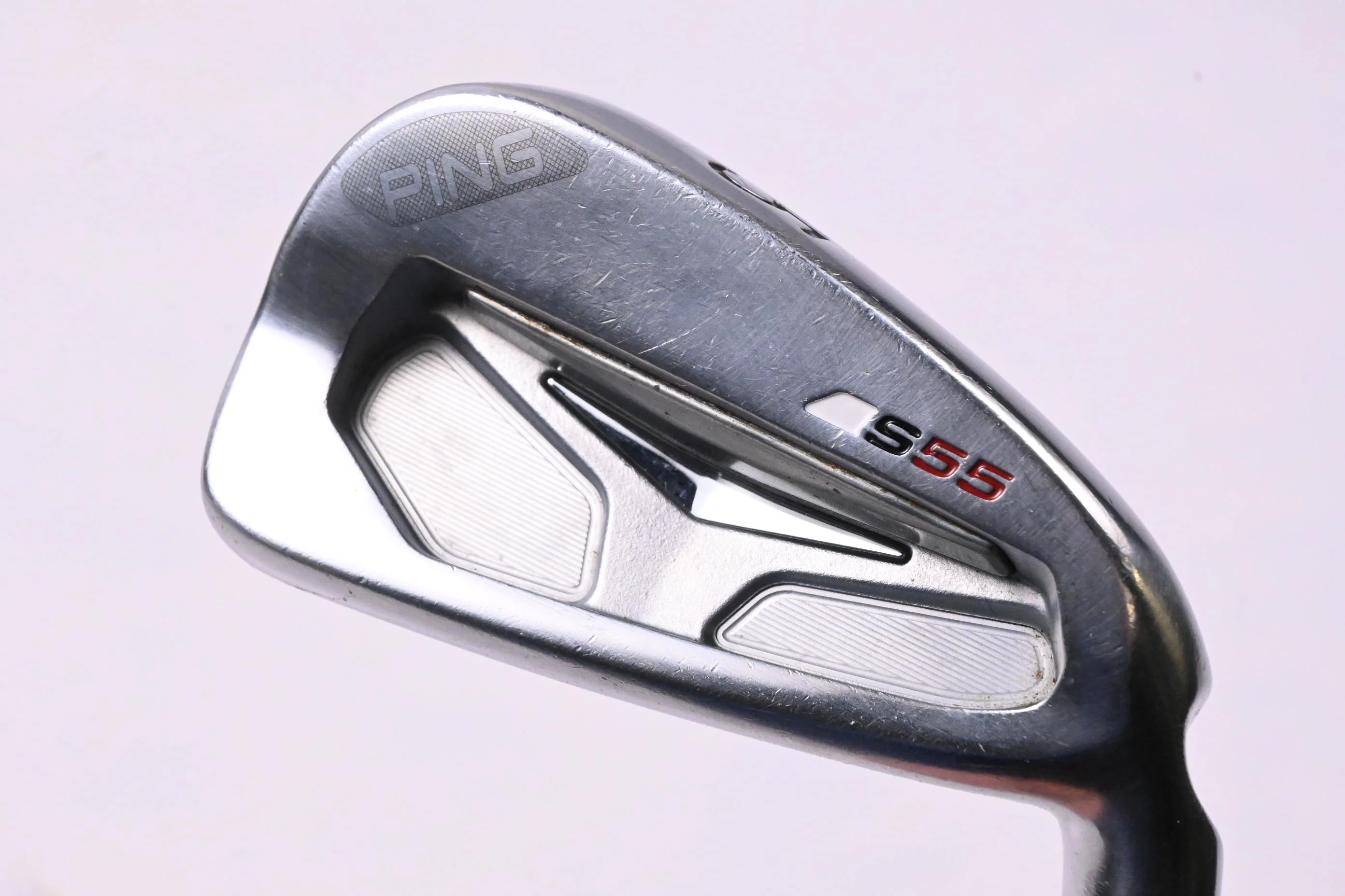 Ping S55 #5 Iron / 27 Degree / Black Dot / Regular Flex Ping TFC 189 Shaft