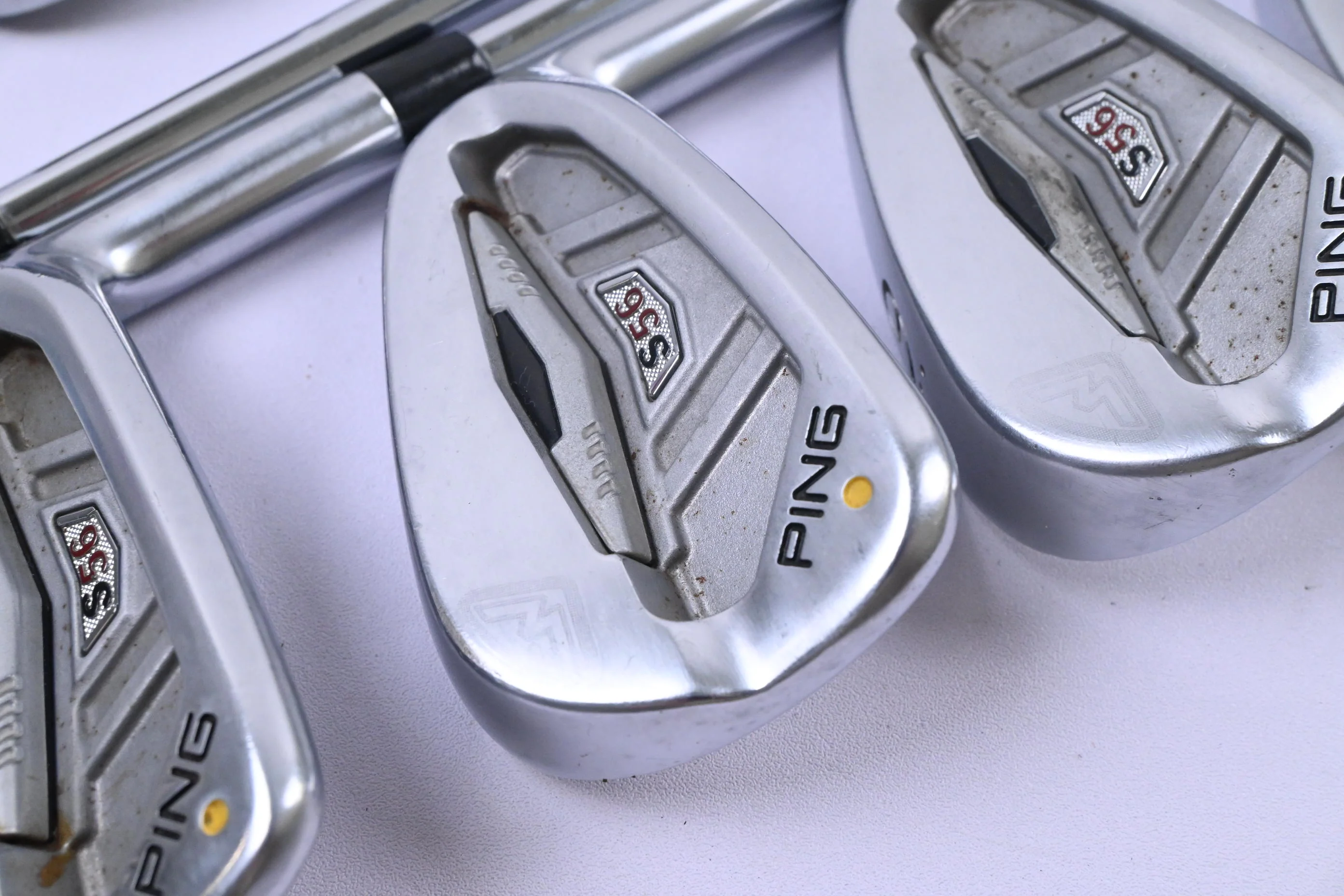 Ping S56 Irons / 2-PW / Yellow Dot / X-Flex Dynamic Gold X100 Shafts