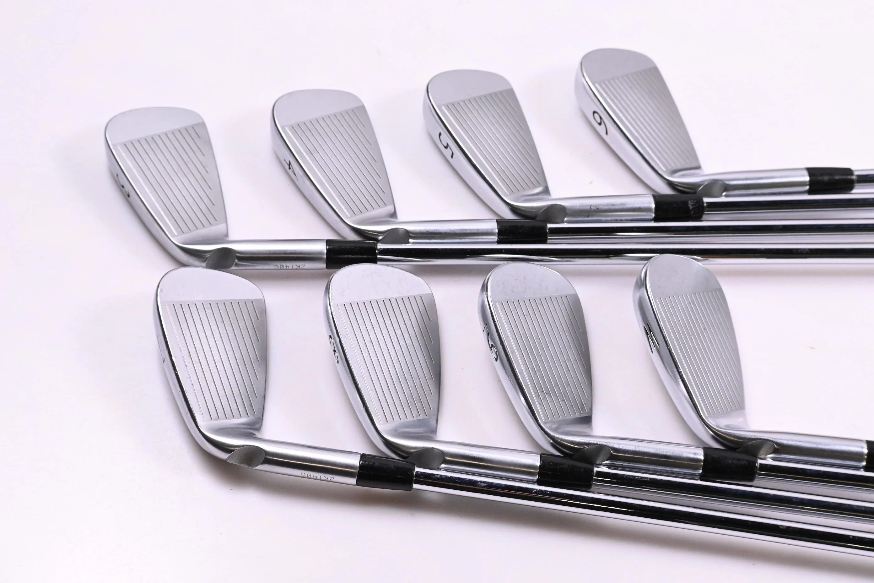 Ping S56 Irons / 3-PW / Black Dot / Stiff Flex Shimada S-Lite Shafts - Image 3