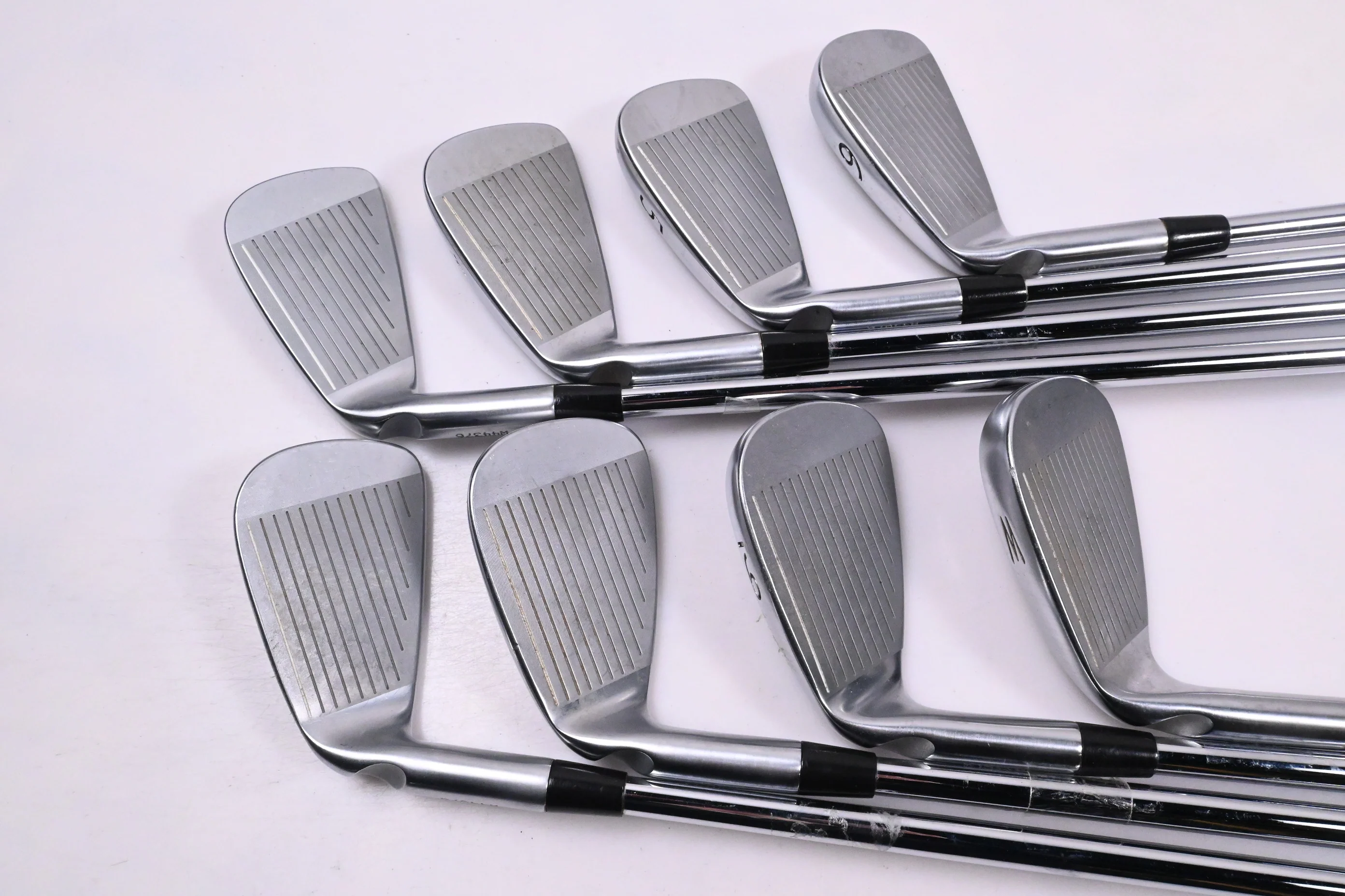 Ping S57 Irons / 3-PW / Blue Dot / Regular Flex Ping AWT Shafts - Image 3