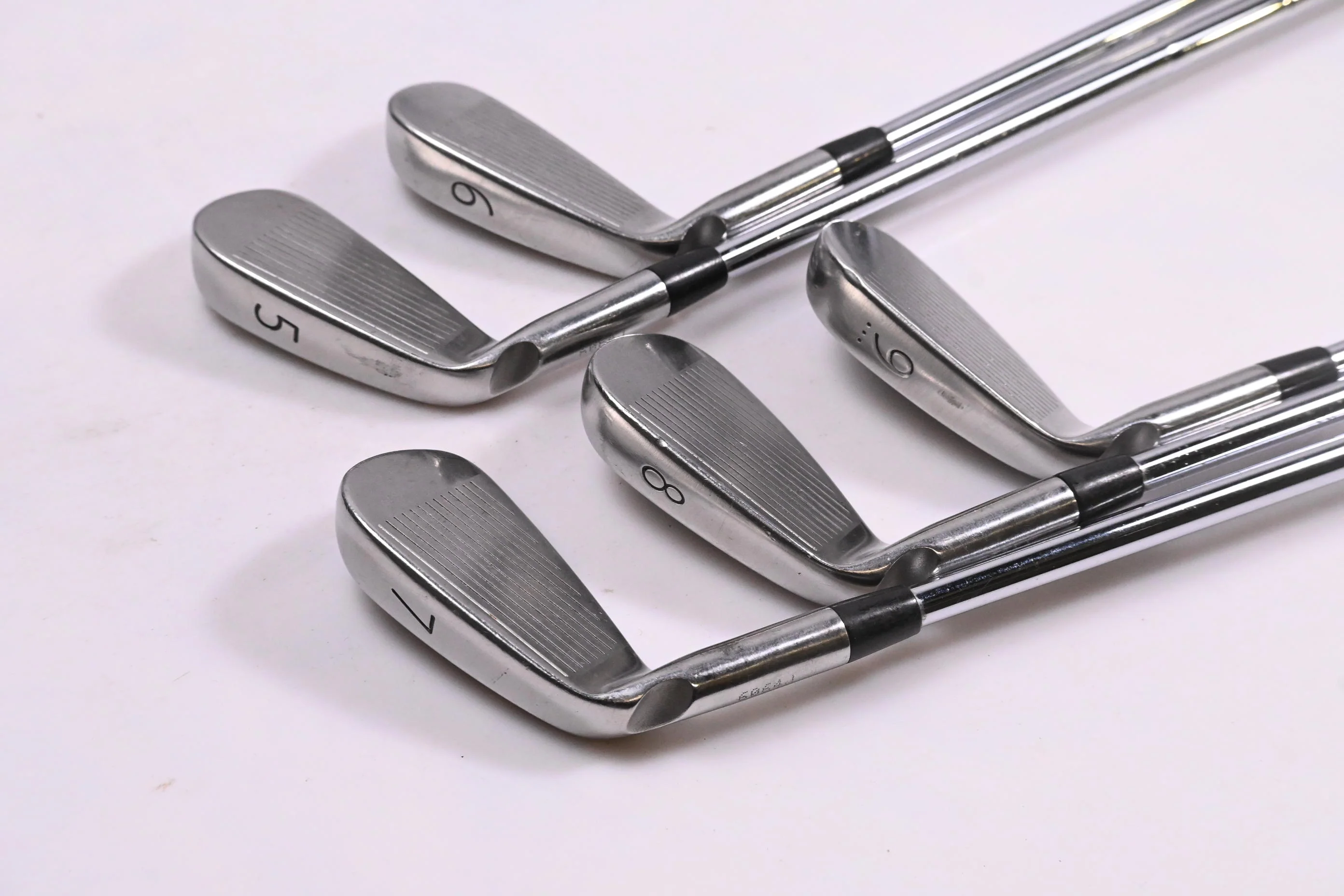 Ping S58 Irons / 5-9i / White Dot / Regular Flex Steel Shafts - Image 4
