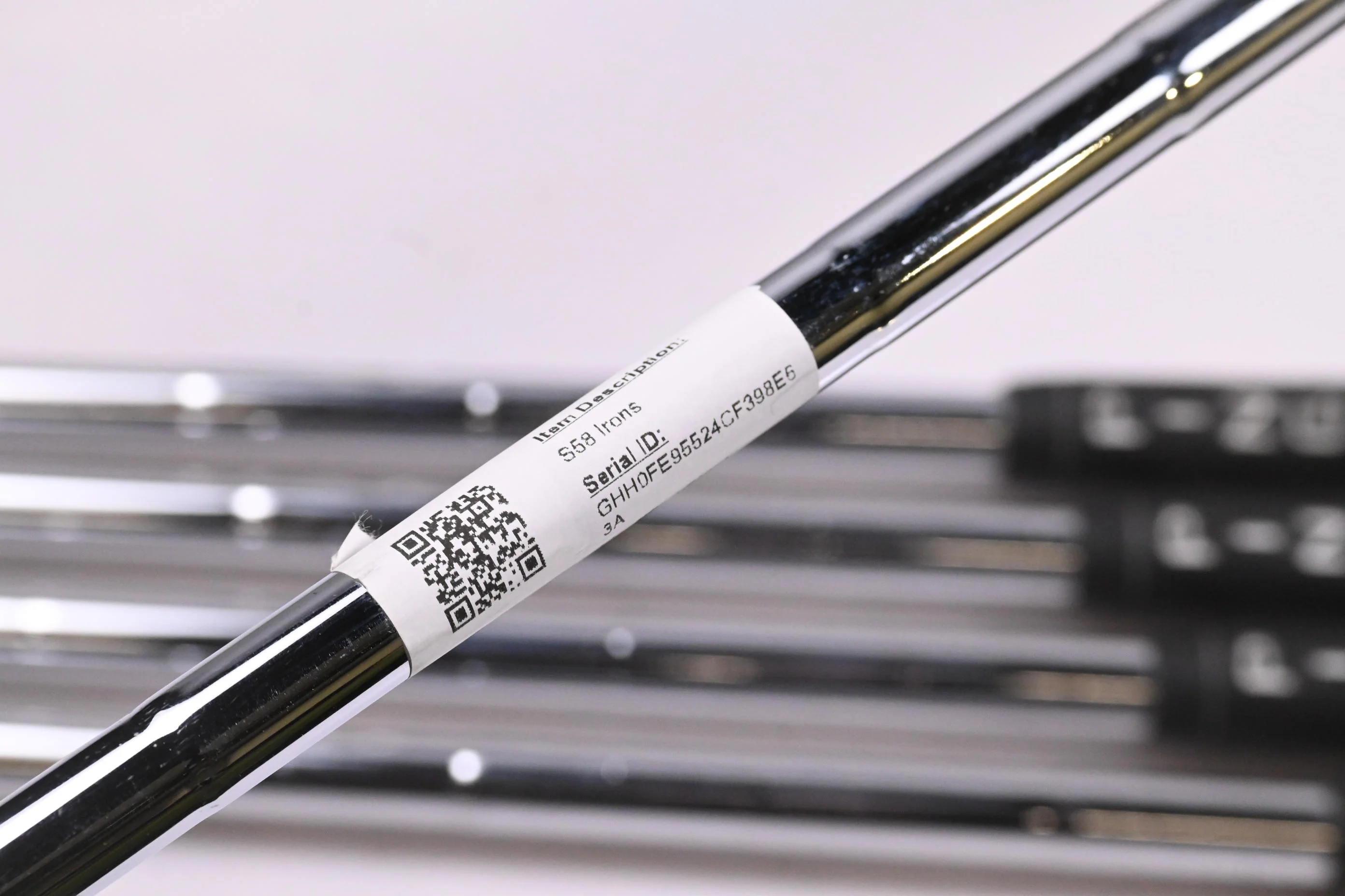 Ping S58 Irons / 5-9i / White Dot / Regular Flex Steel Shafts - Image 6