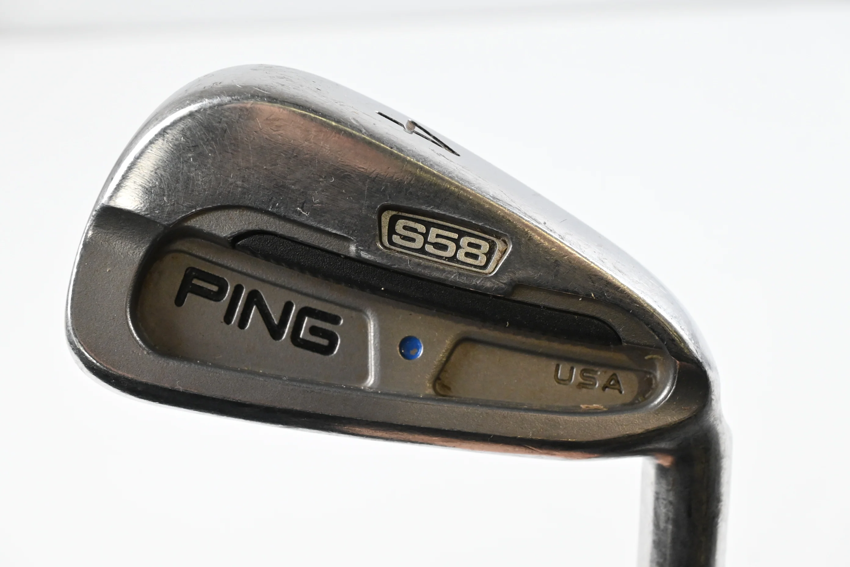 Ping S58 #4 Iron / 24 Degree / Blue Dot / Stiff Flex Dynamic Gold S300 Shaft