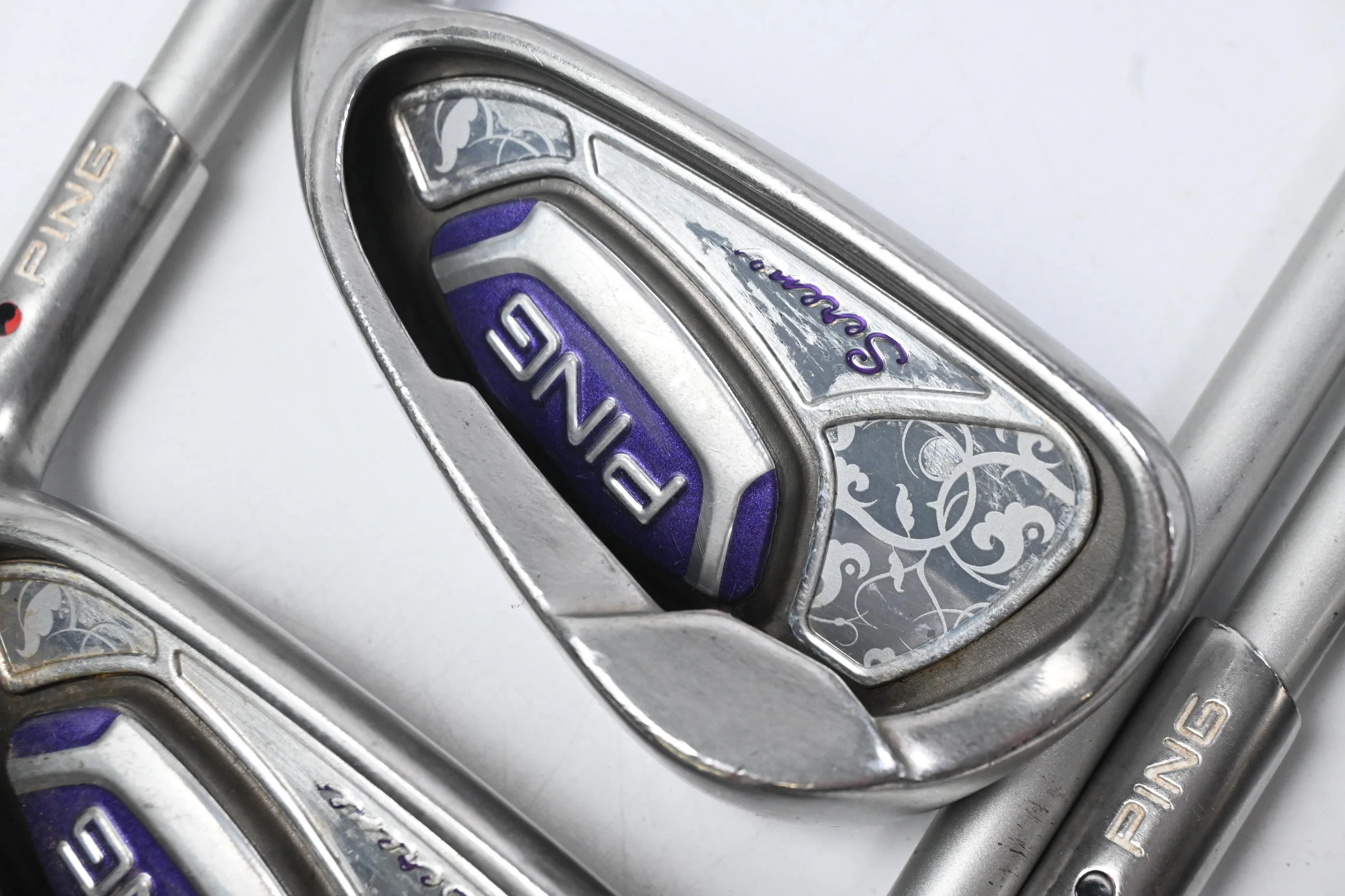 Ladies Ping Serene Combo Irons / 7-PW+SW / Red Dot / Ladies Ping ULT 20 Lite