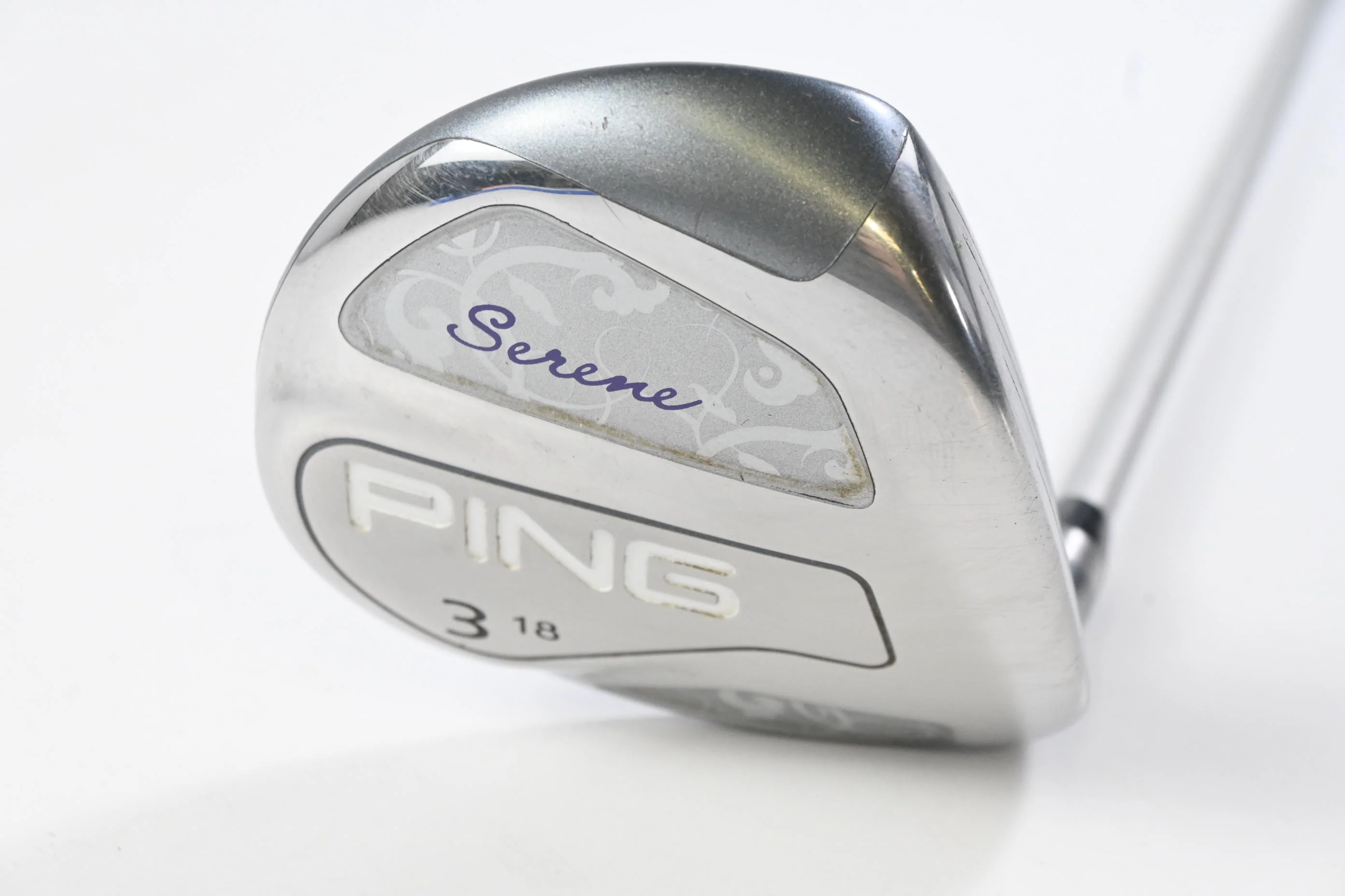 Ladies Ping Serene #3 Wood / 18 Degree / Ladies Flex Ping ULT 210 Shaft