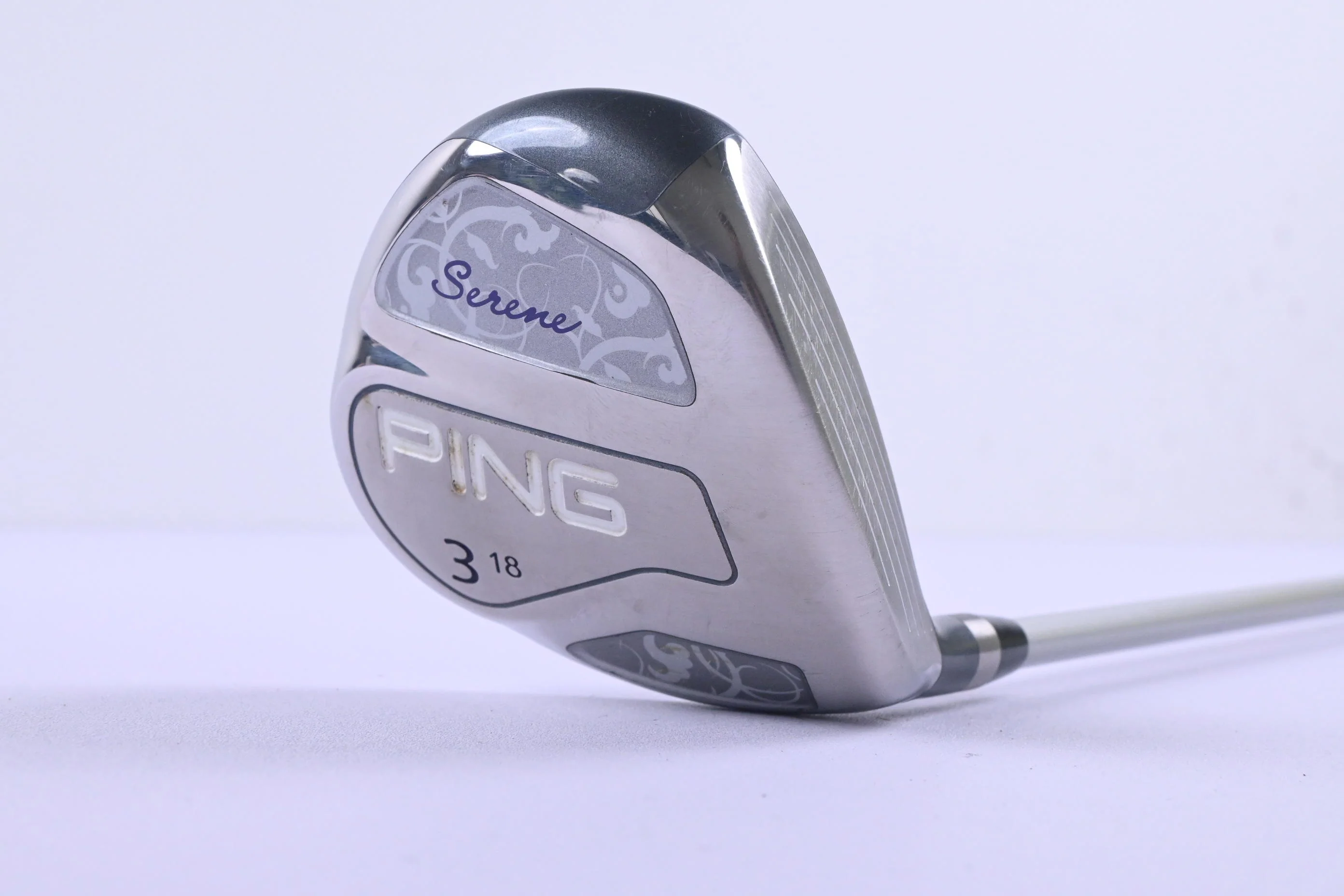 Ladies Ping Serene #3 Wood / 18 Degree / Ladies Ping ULT 210 Lite